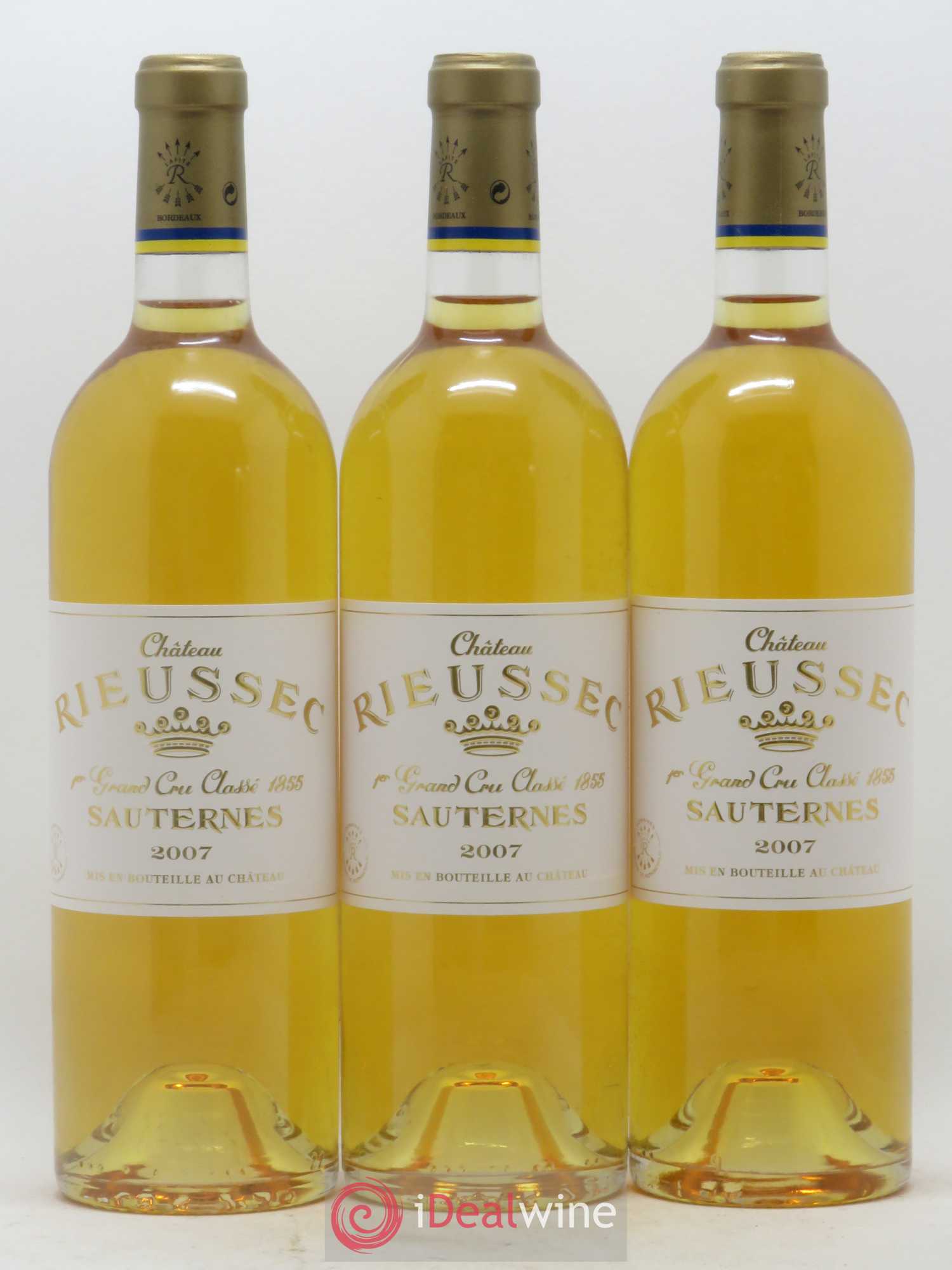 Château Rieussec 1er Grand Cru Classé 2007 - Lotto di 12 bottiglie - 3