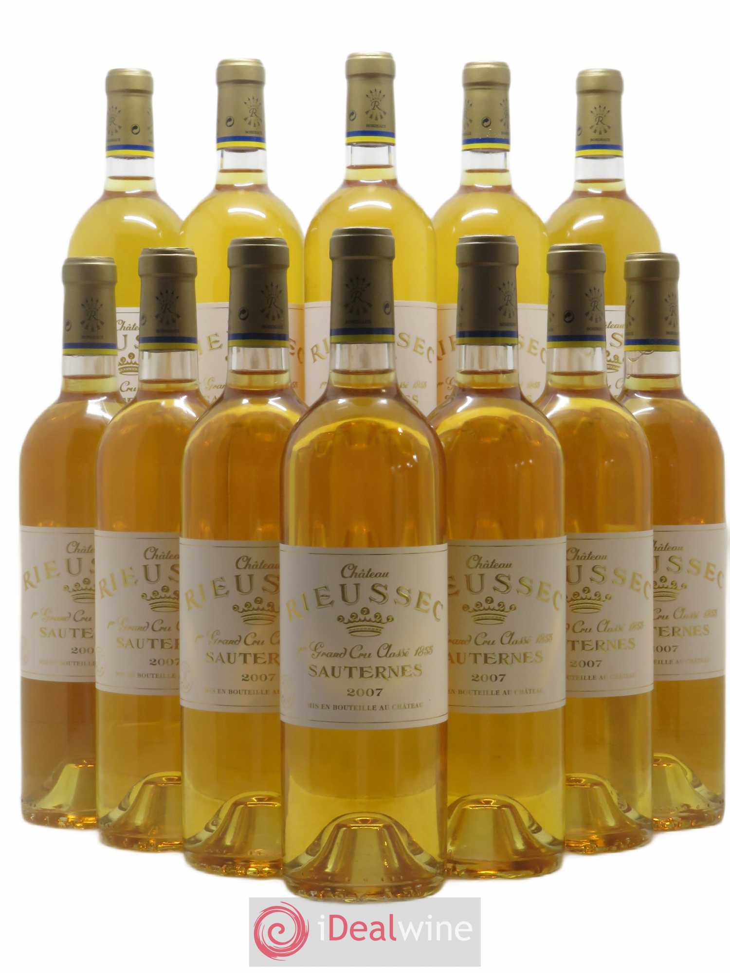Château Rieussec 1er Grand Cru Classé 2007 - Lotto di 12 bottiglie - 0