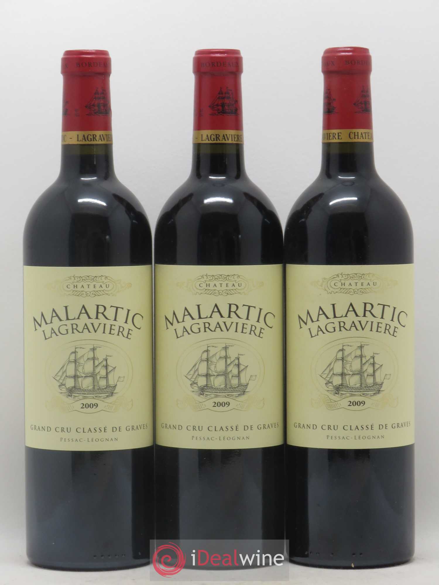 Château Malartic-Lagravière Cru Classé de Graves 2009 - Lot de 12 bouteilles - 1