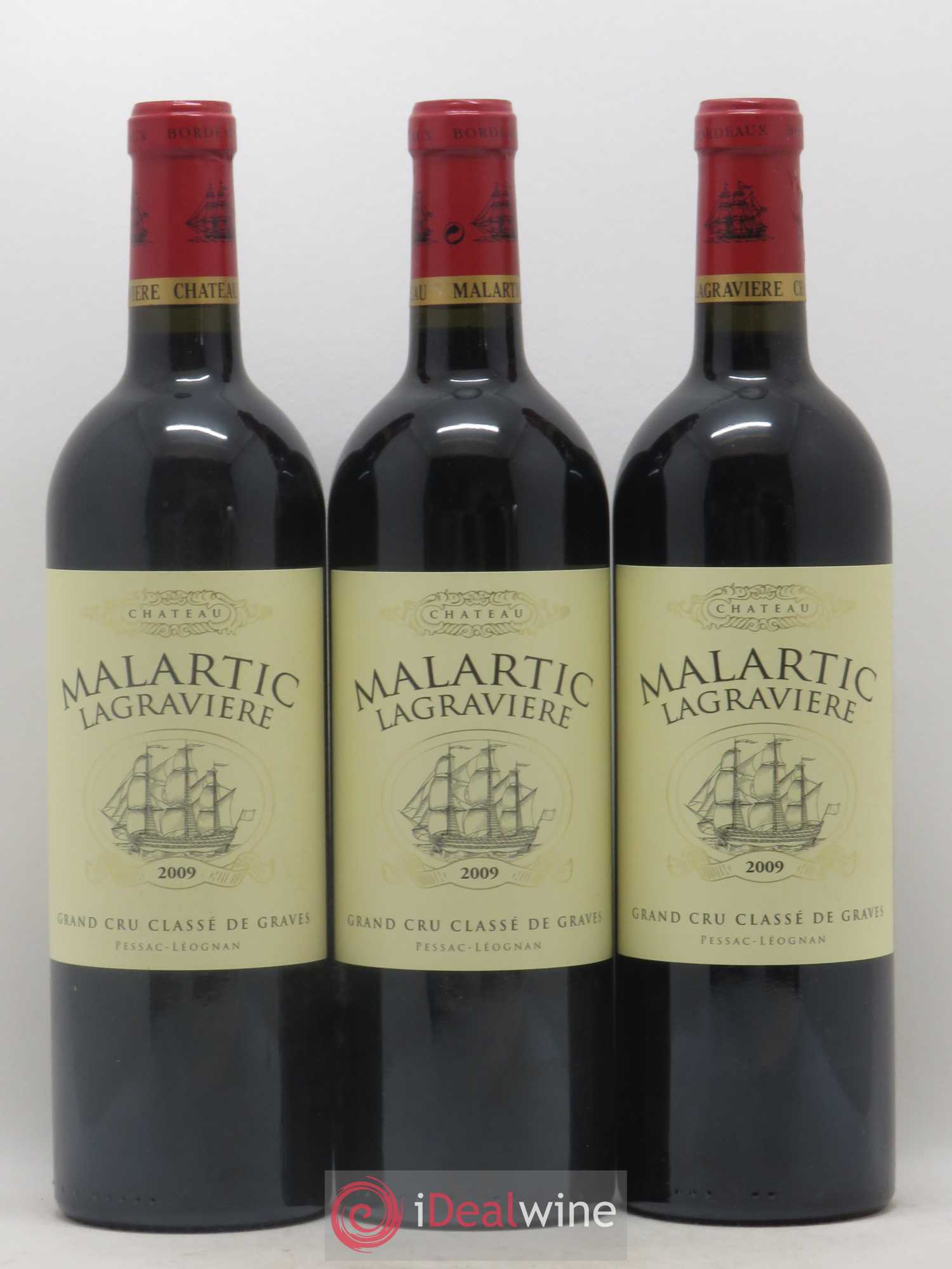 Château Malartic-Lagravière Cru Classé de Graves 2009 - Lot de 12 bouteilles - 2