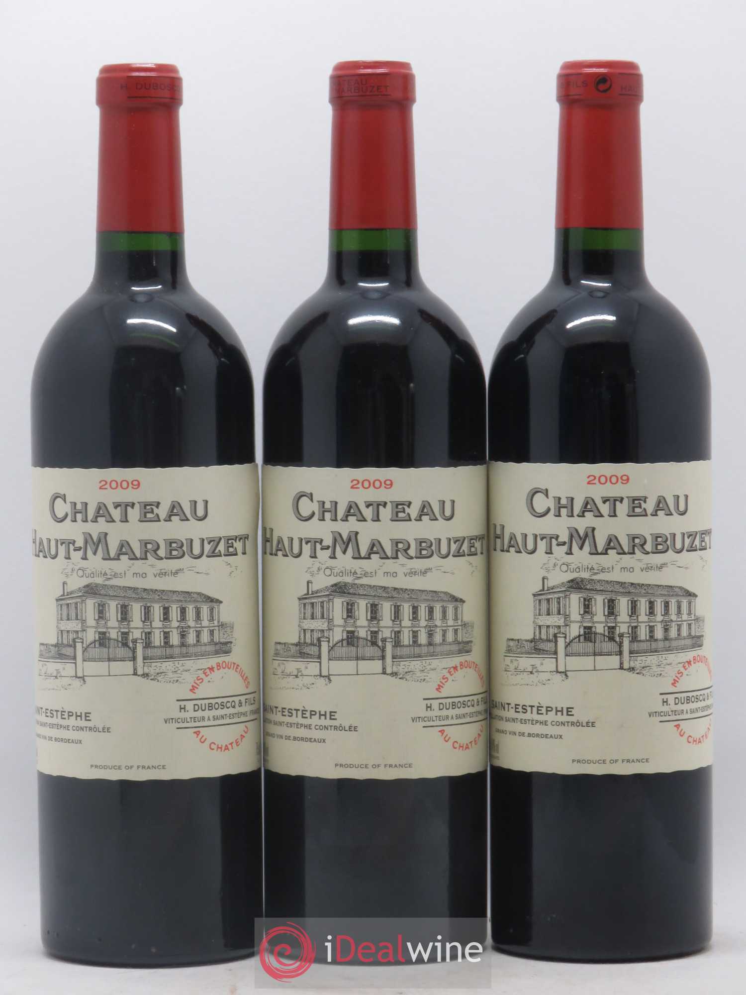 Château Haut Marbuzet 2009 - Lot de 12 bouteilles - 2