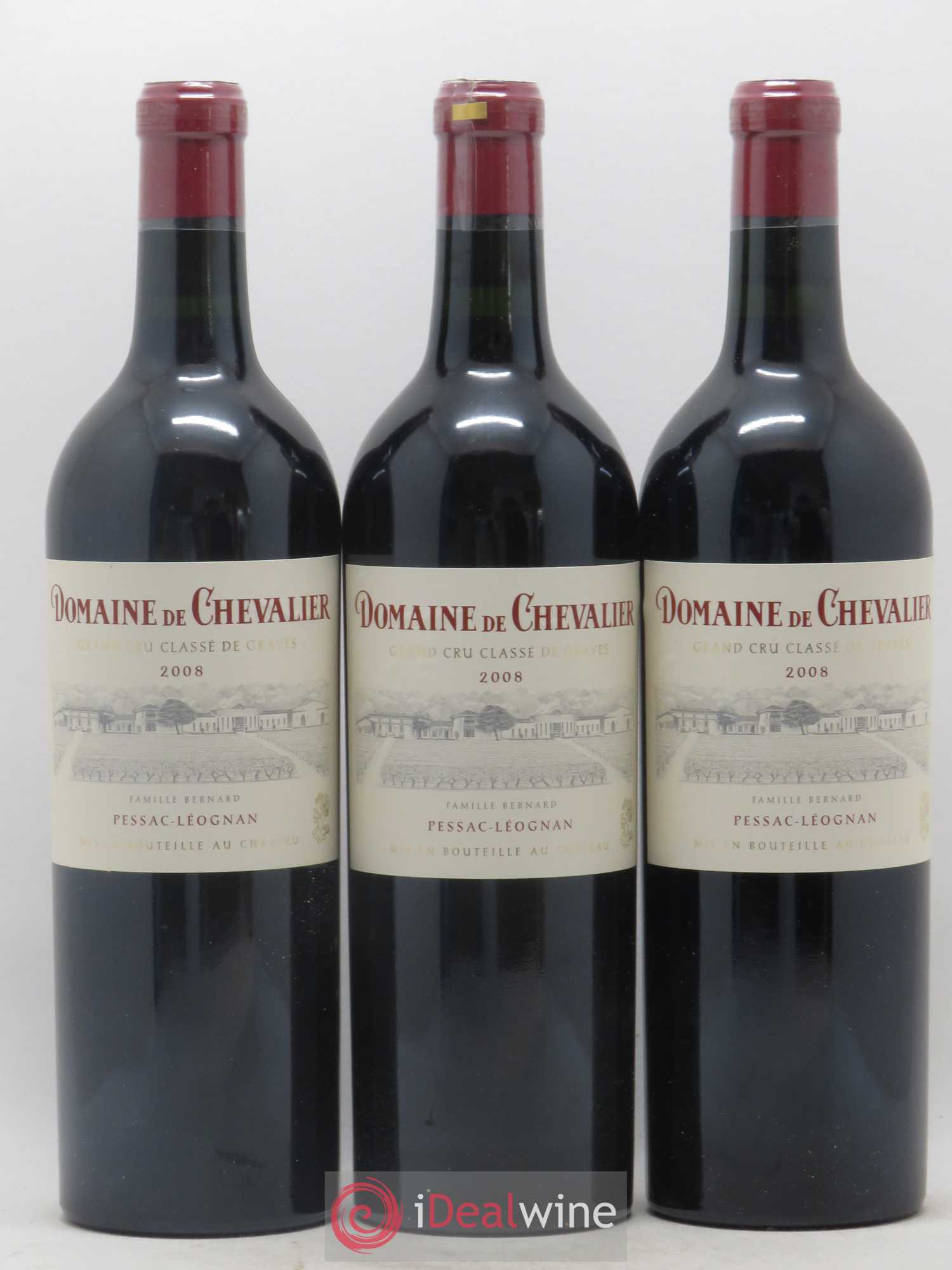 Domaine de Chevalier Cru Classé de Graves 2008 - Lot de 12 bouteilles - 2