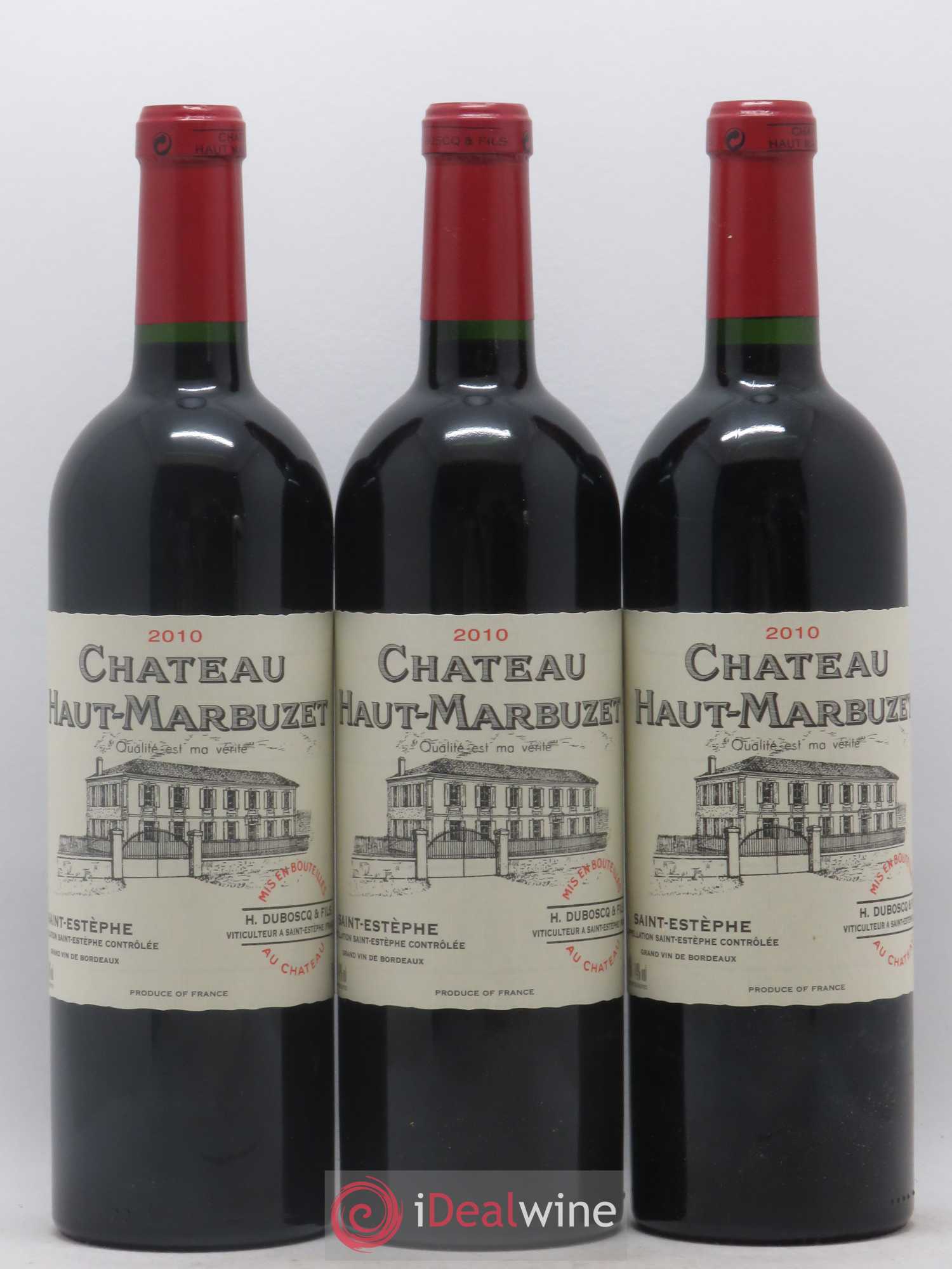 Château Haut Marbuzet 2010 - Lot de 12 bouteilles - 3