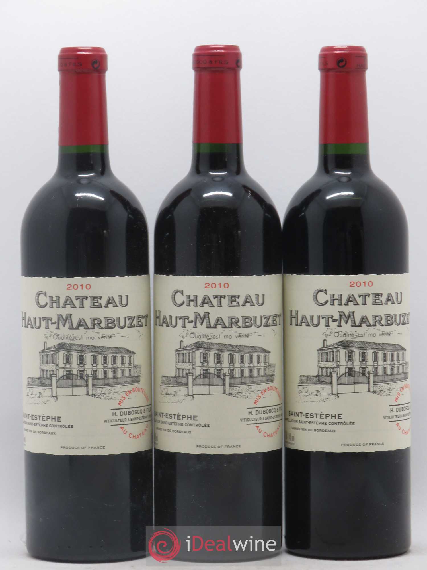 Château Haut Marbuzet 2010 - Lot de 12 bouteilles - 4