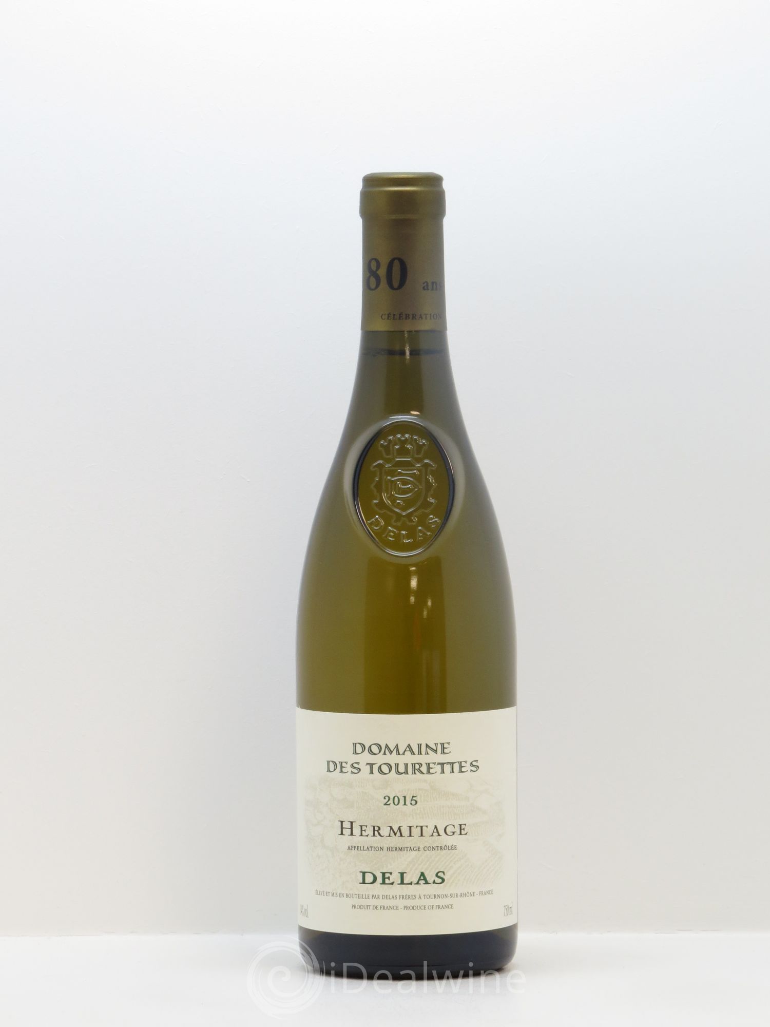 Hermitage Domaine des Tourettes Delas Frères 2015 - Lot de 1 bouteille - 0