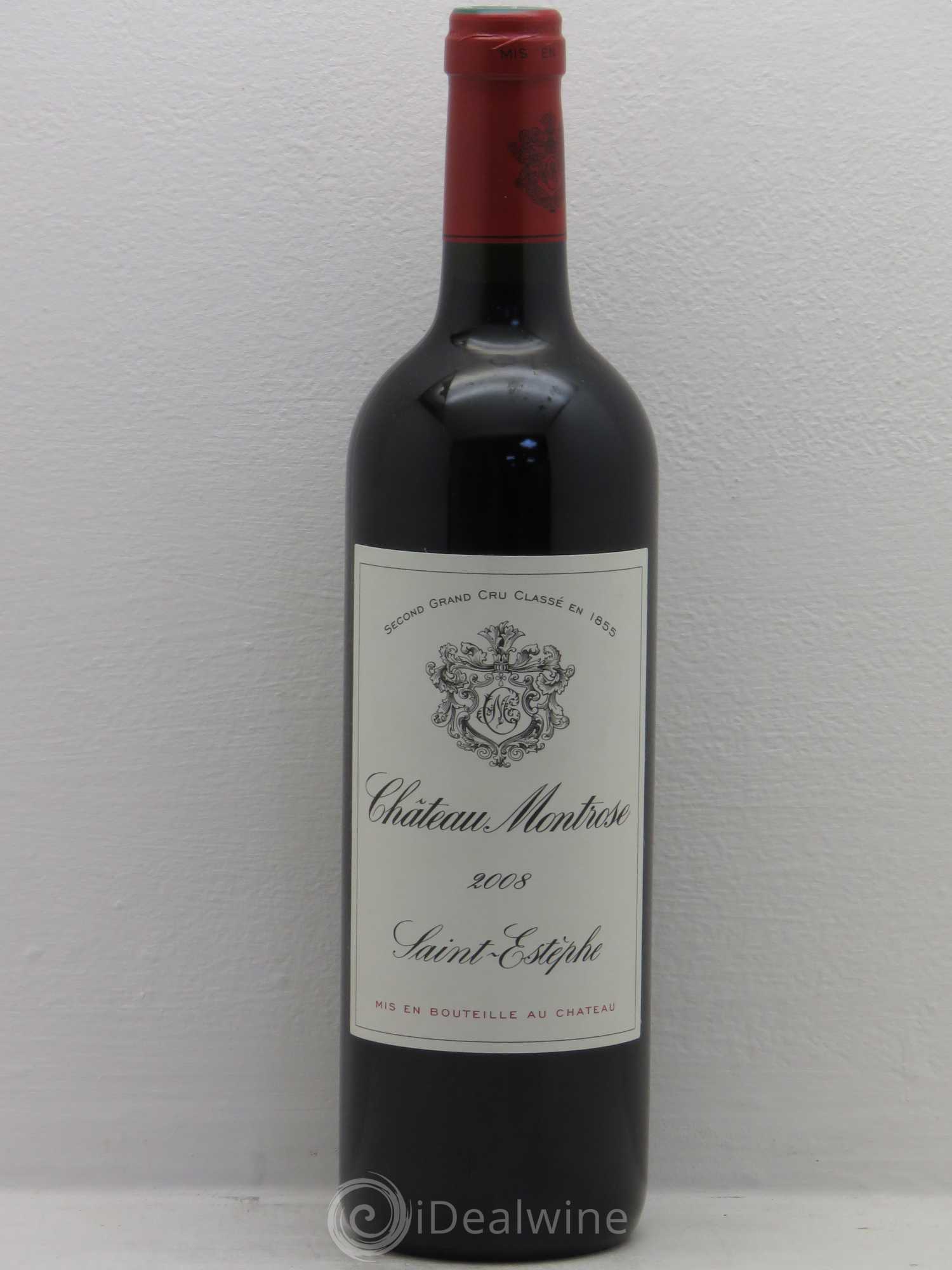 Château Montrose 2ème Grand Cru Classé 2008 - Lot de 1 bouteille - 0