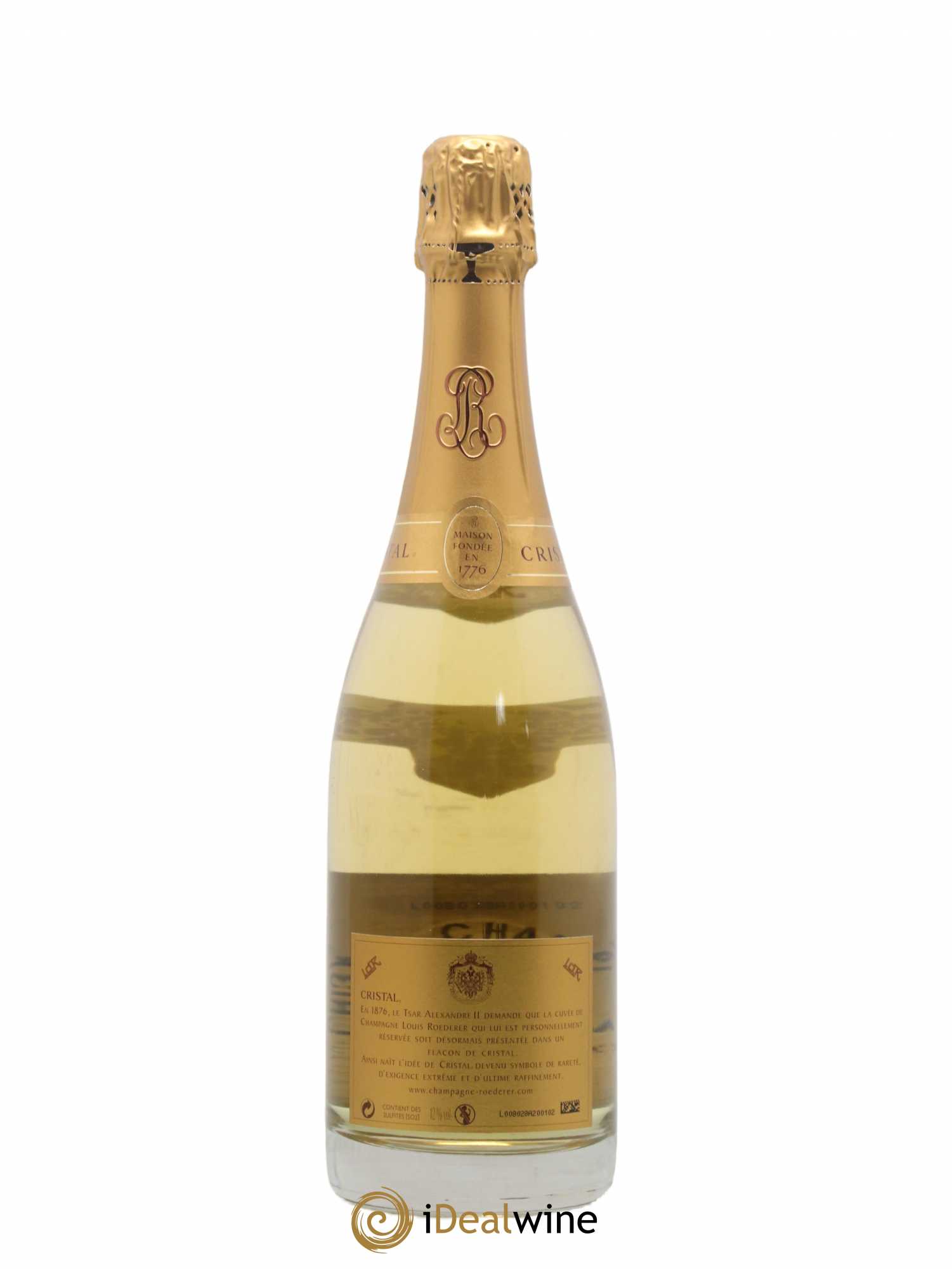 Cristal Louis Roederer 2004 - Lot de 1 bouteille - 1