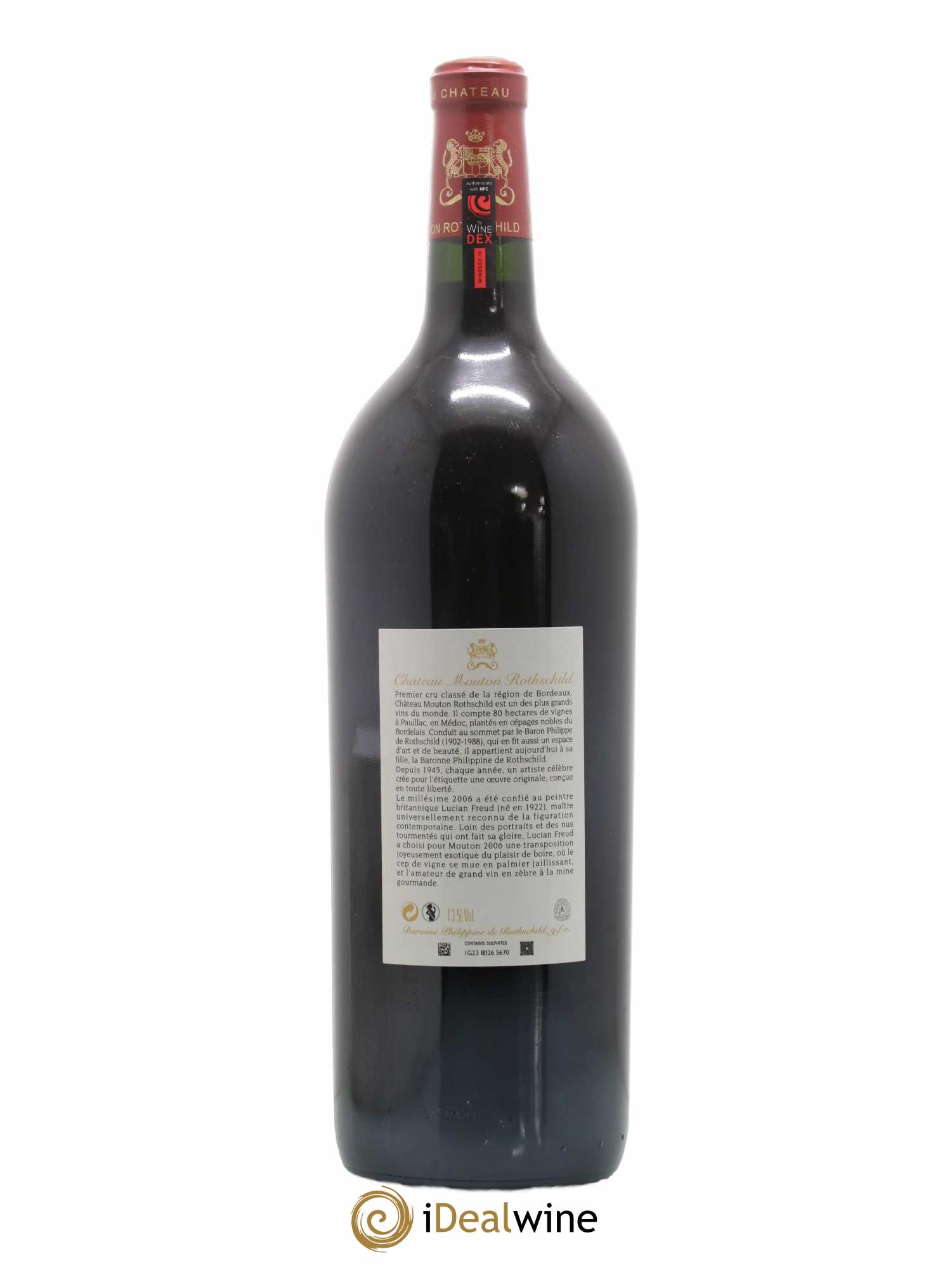 Château Mouton Rothschild 1er Grand Cru Classé 2006 - Lot de 1 magnum - 1