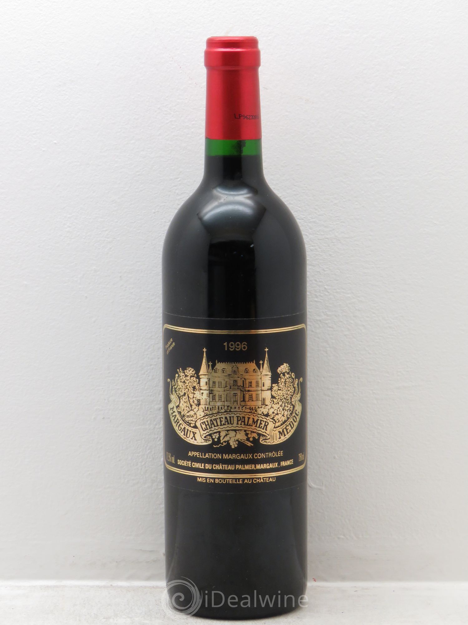 Château Palmer 3ème Grand Cru Classé 1996 - Lot de 1 bouteille - 0