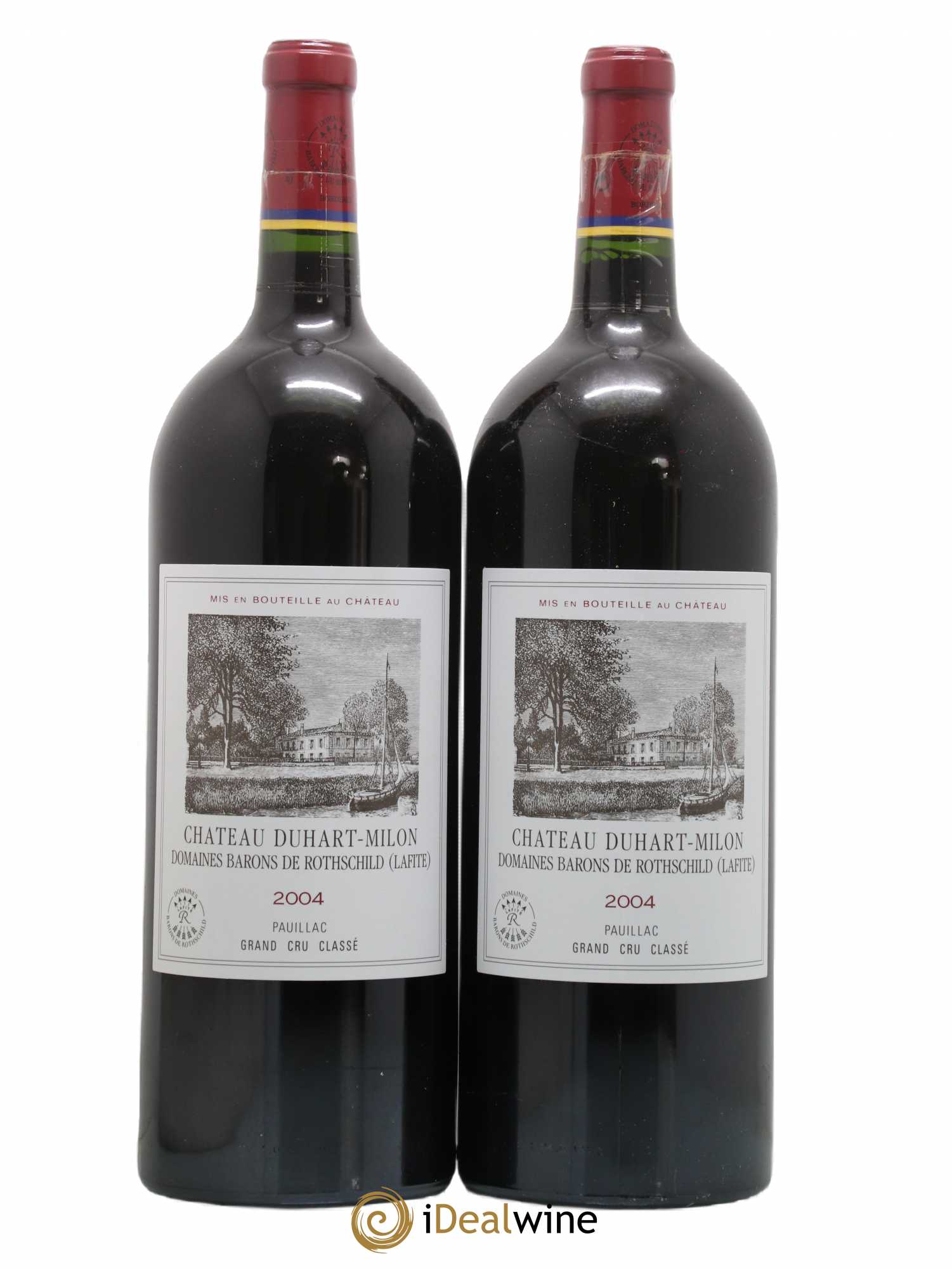 Château Duhart-Milon 4ème Grand Cru Classé 2004 - Lot de 2 magnums - 0