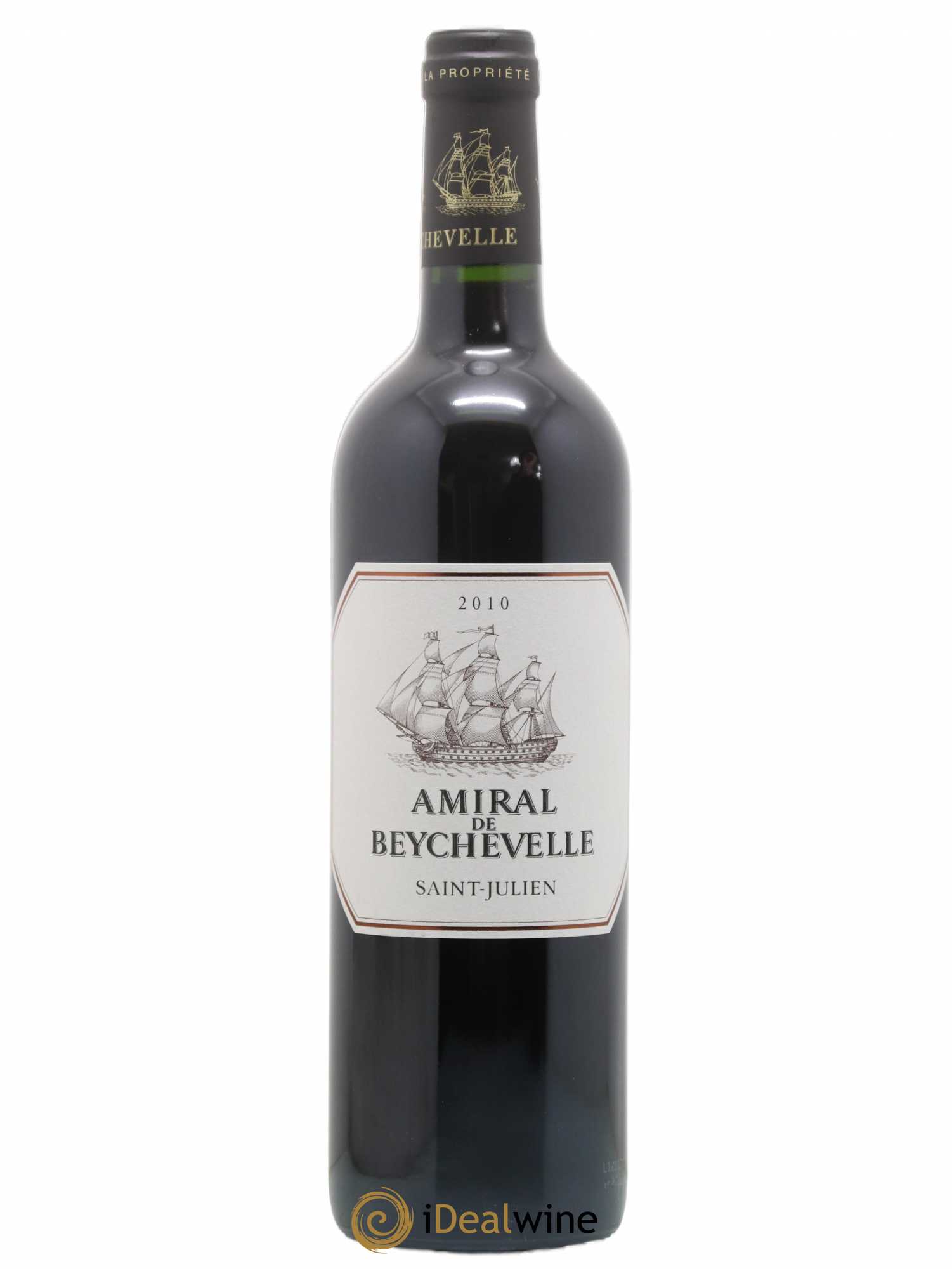 Amiral de Beychevelle Second Vin 2010 - Lot de 1 bouteille - 0