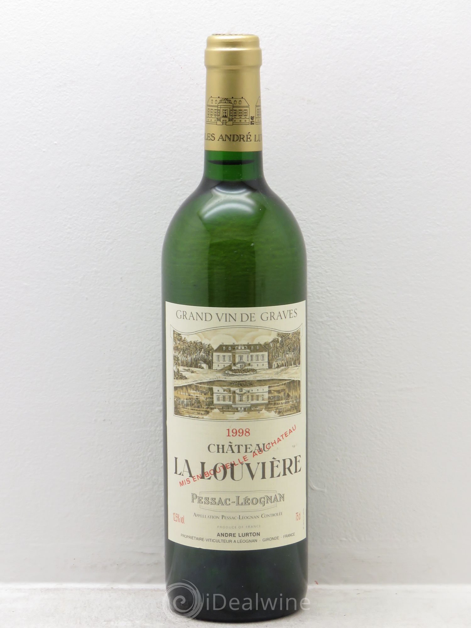 Château la Louvière 1998 - Lot de 1 bouteille - 0