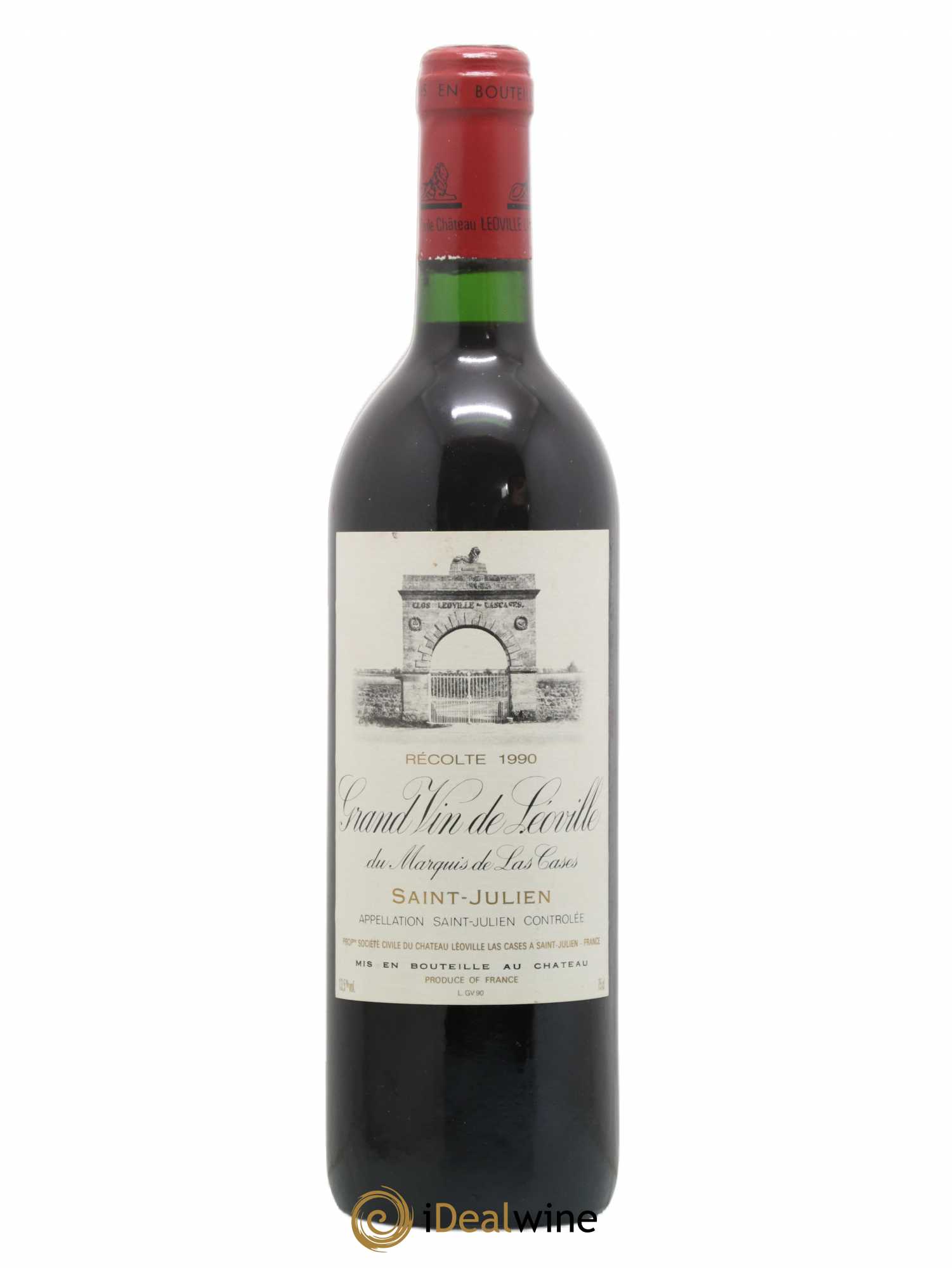 Château Léoville Las Cases 2ème Grand Cru Classé 1990 - Lot de 1 bouteille - 0