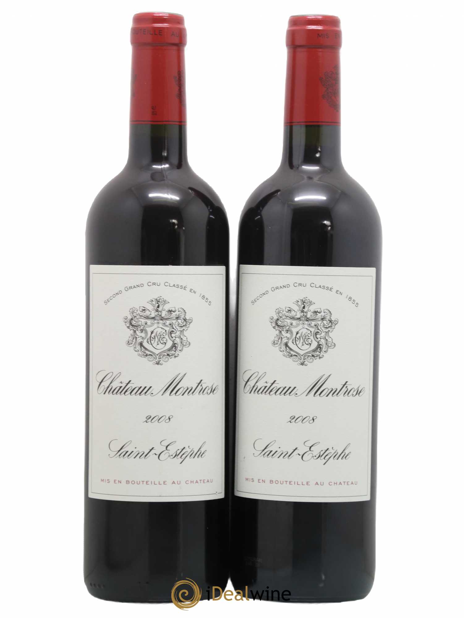 Château Montrose 2ème Grand Cru Classé 2008 - Lot de 2 bouteilles - 0