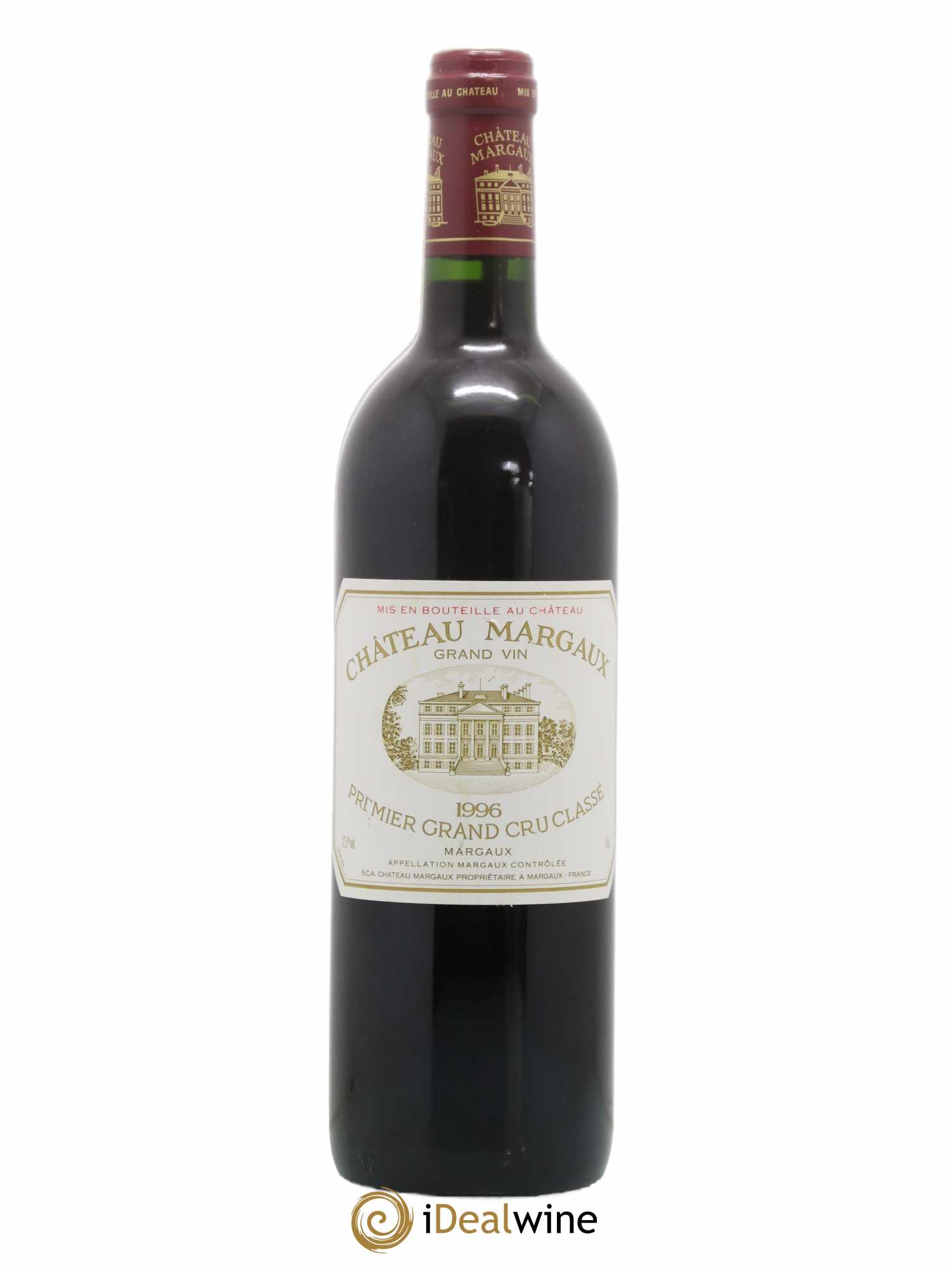 Château Margaux 1er Grand Cru Classé 1996 - Lot de 1 bouteille - 0