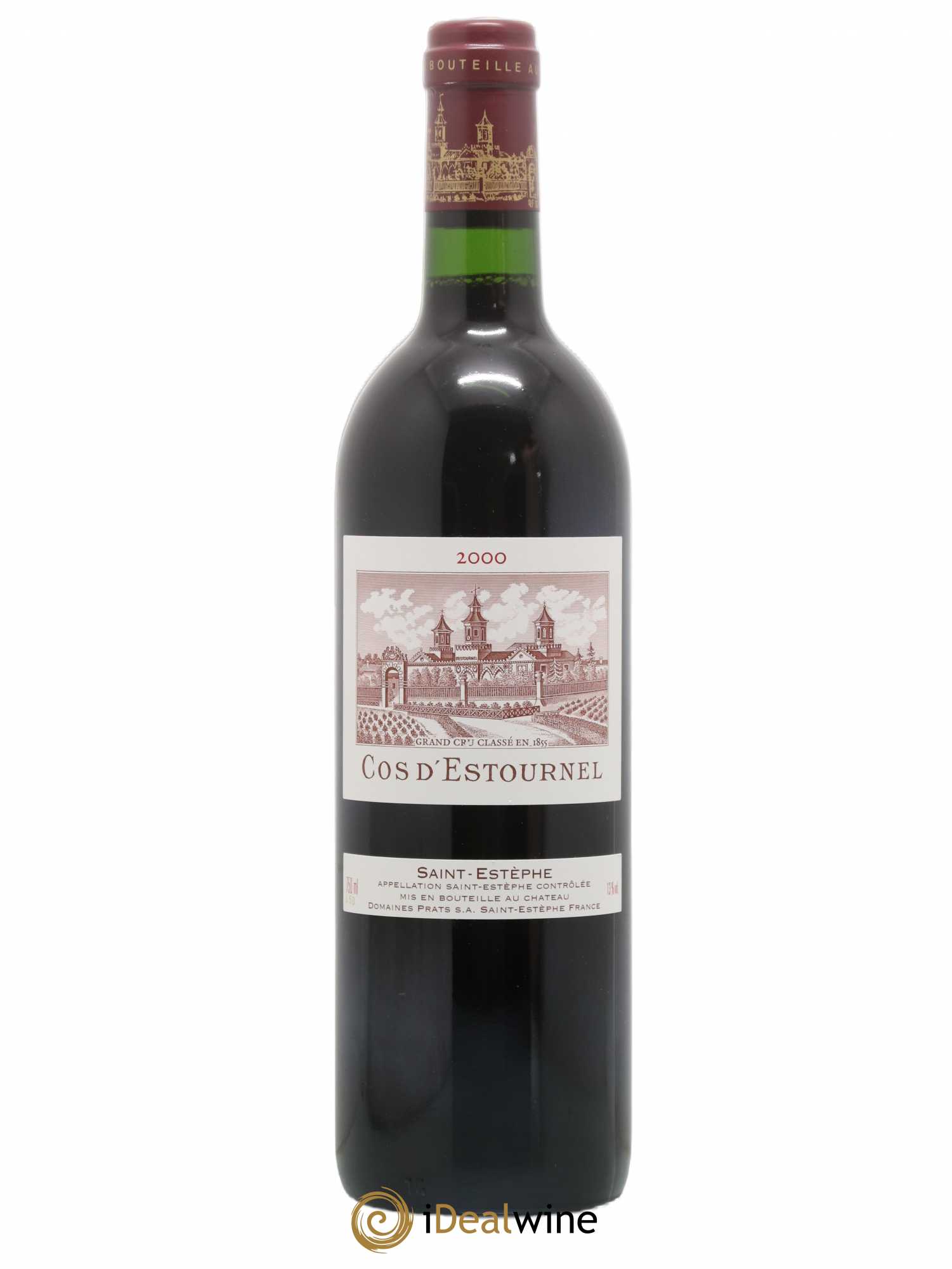 Cos d'Estournel 2ème Grand Cru Classé 2000 - Lot de 1 bouteille - 0