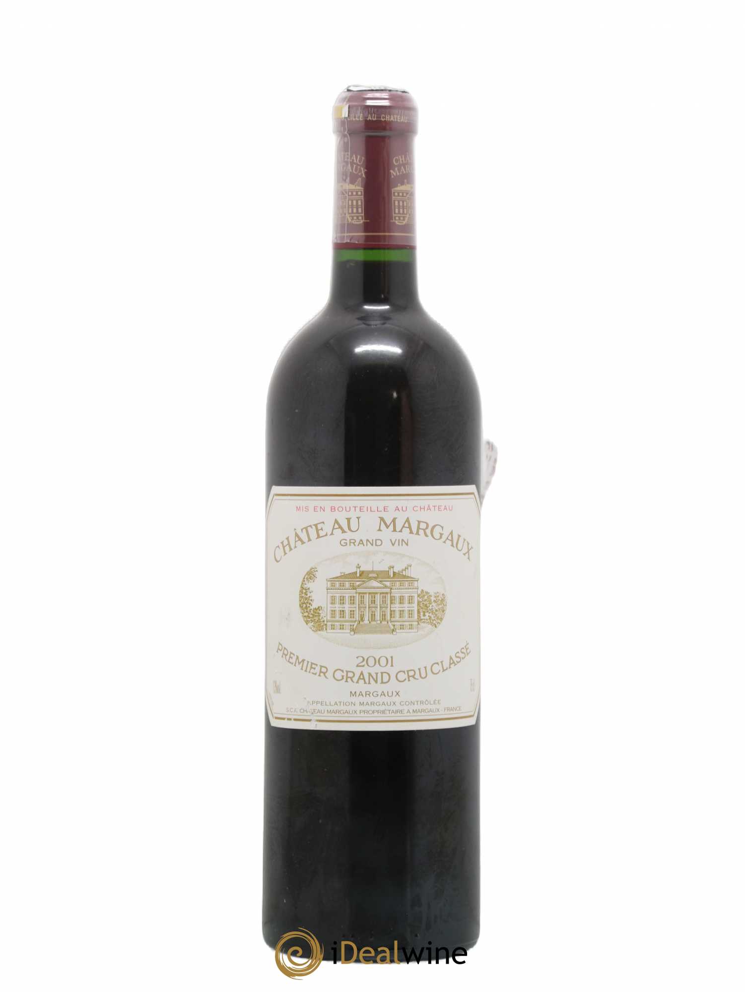 Château Margaux 1er Grand Cru Classé 2001 - Lot de 1 bouteille - 0