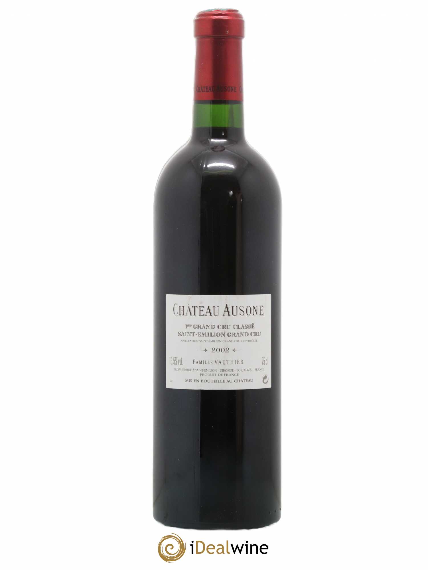 Château Ausone 1er Grand Cru Classé A 2002 - Lot de 1 bouteille - 1