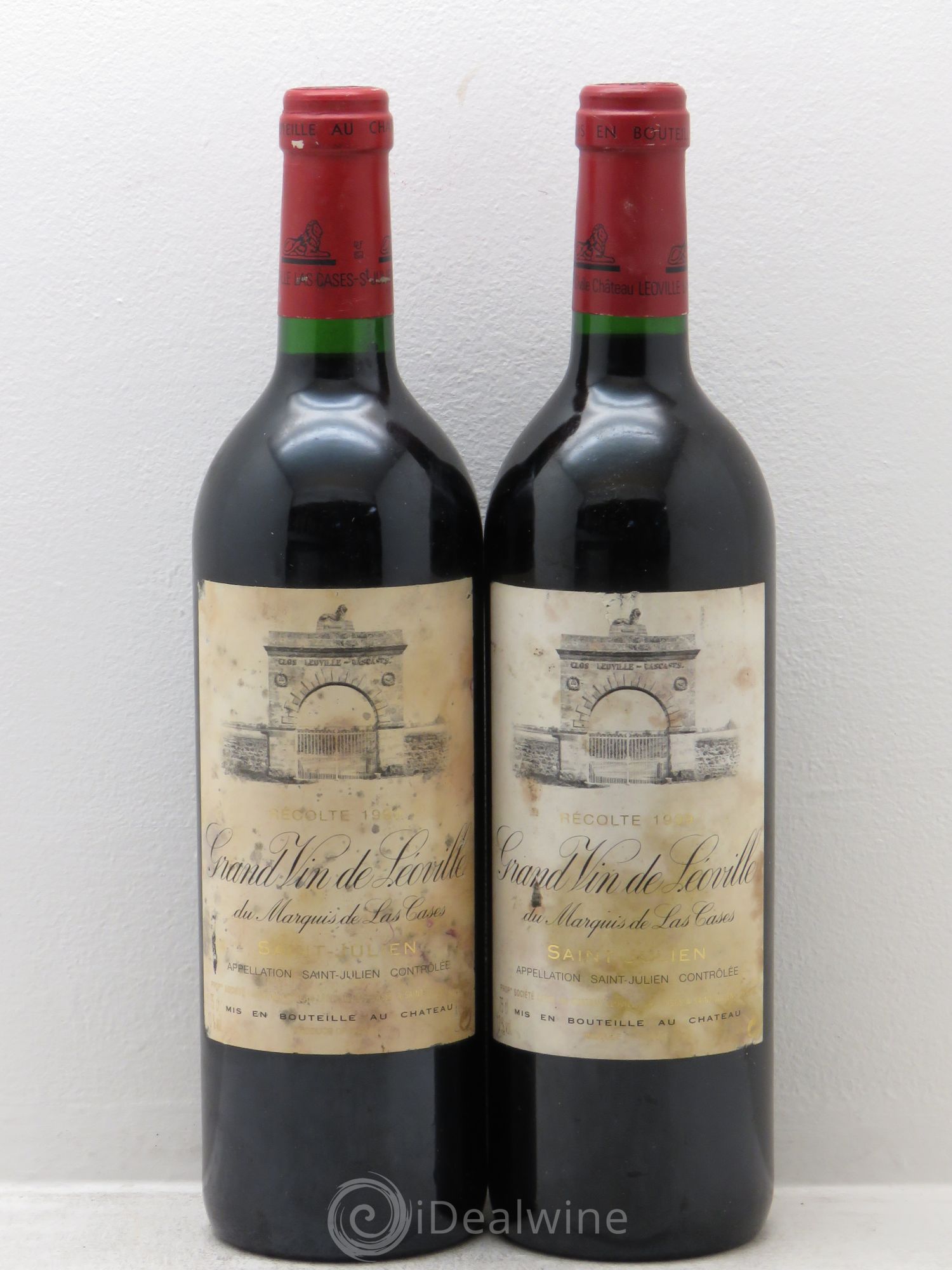 Château Léoville Las Cases 2ème Grand Cru Classé 1999 - Lot de 2 bouteilles - 0