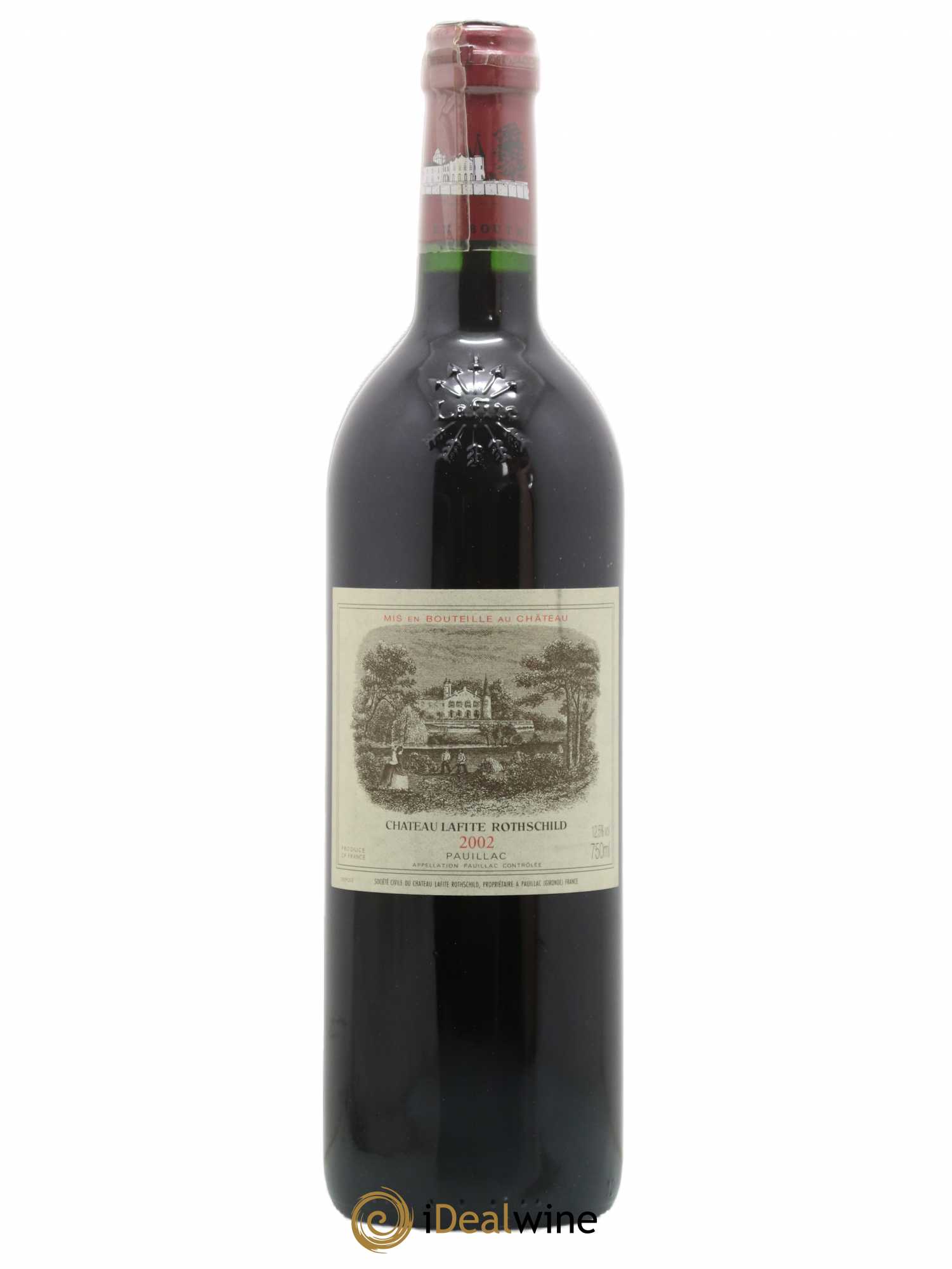 Château Lafite Rothschild 1er Grand Cru Classé 2002 - Lot de 1 bouteille - 0