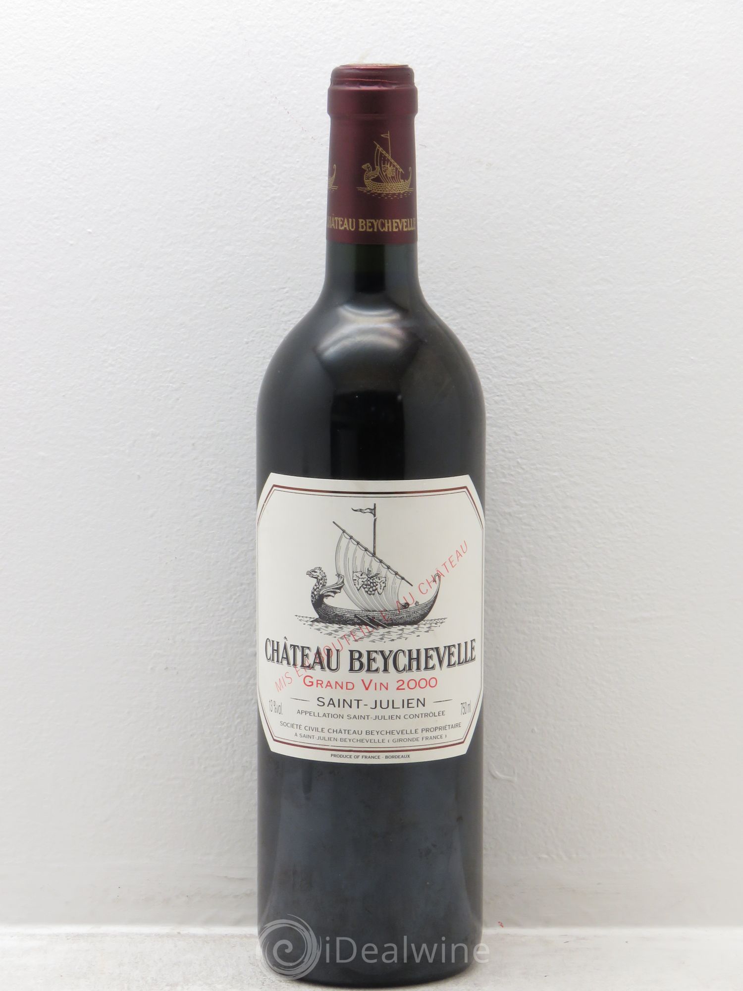 Château Beychevelle 4ème Grand Cru Classé 2000 - Lot de 1 bouteille - 0