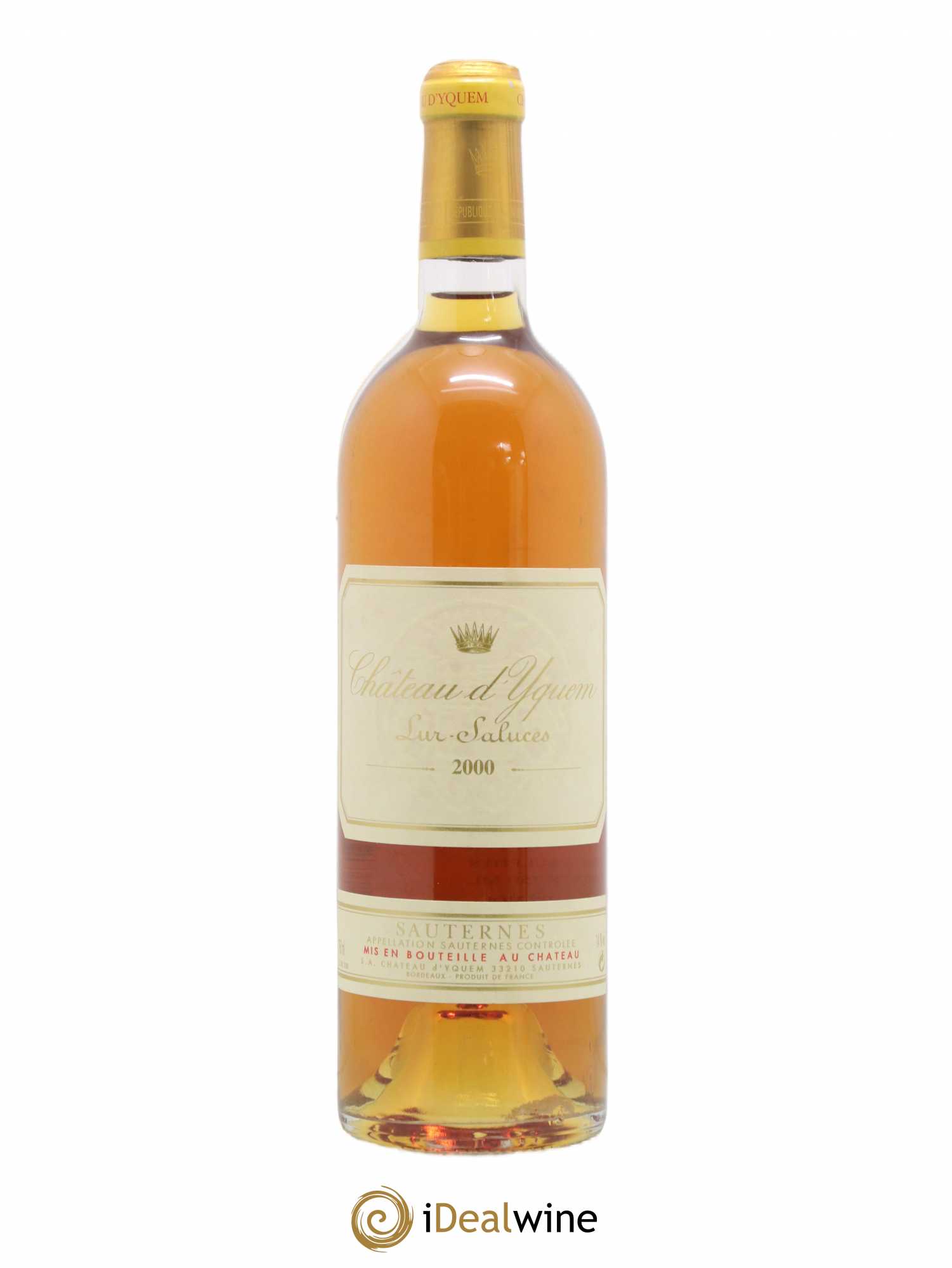 Château d' Yquem 1er Cru Classé Supérieur 2000 - Lotto di 1 bottiglia - 0