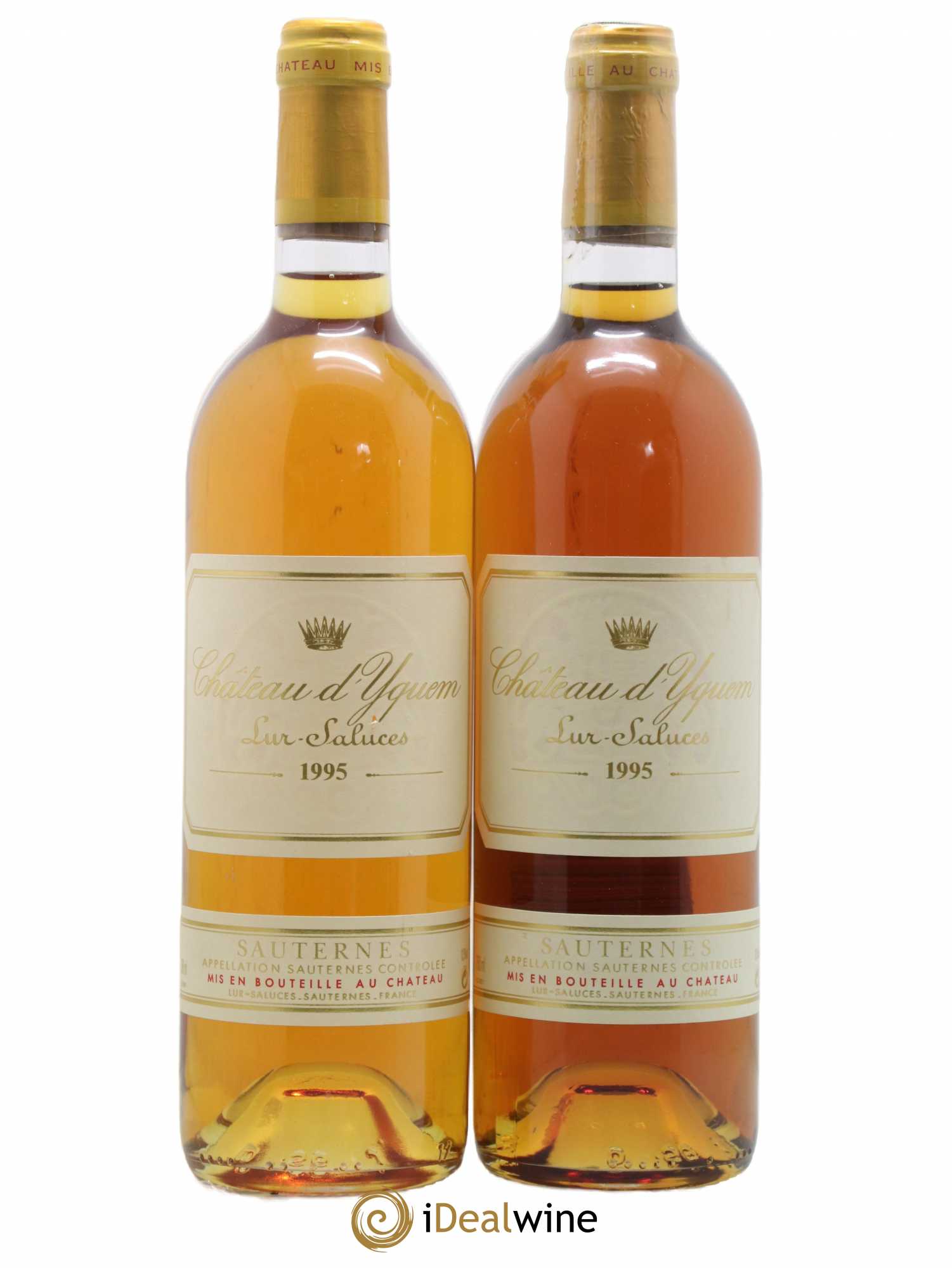 Château d' Yquem 1er Cru Classé Supérieur 1995 - Lotto di 2 bottiglie - 0