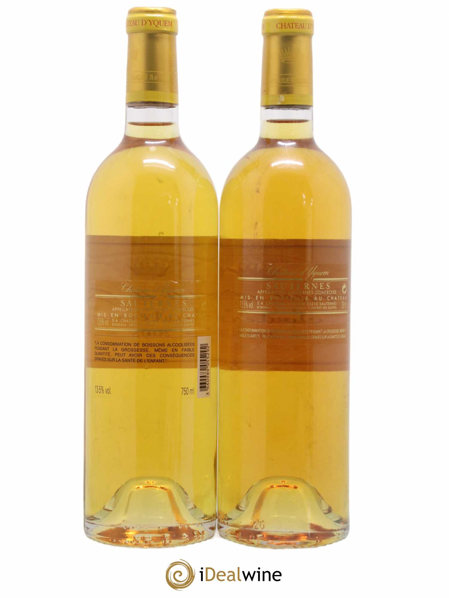 Château d' Yquem 1er Cru Classé Supérieur 2005 - Lotto di 2 bottiglie - 1