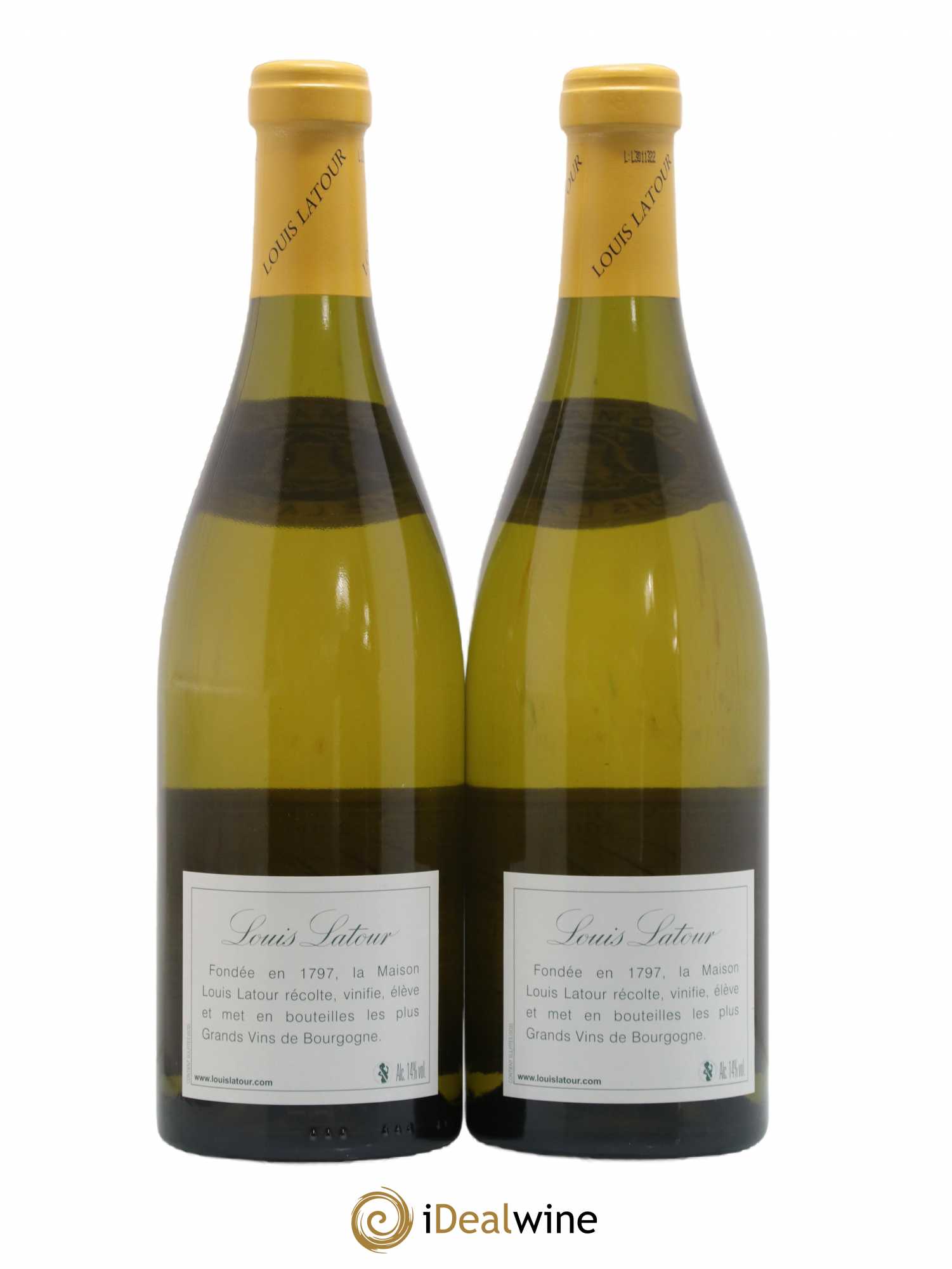 Corton-Charlemagne Grand Cru Louis Latour 2006 - Lot de 2 bouteilles - 1
