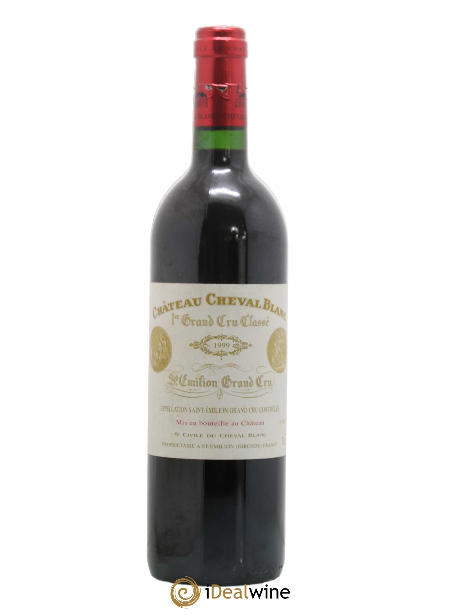 Château Cheval Blanc 1er Grand Cru Classé A 1999 - Lot de 1 bouteille - 0