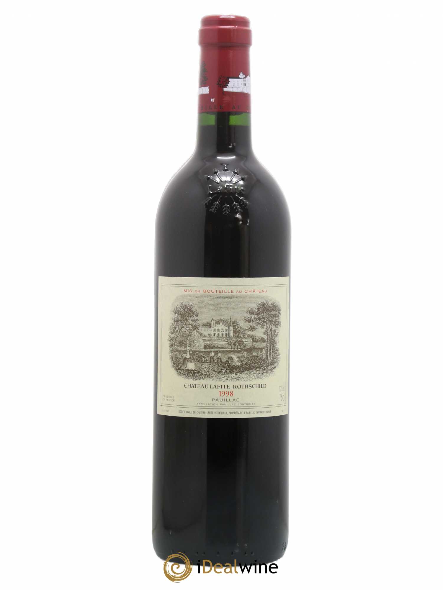 Château Lafite Rothschild 1er Grand Cru Classé 1998 - Lot de 1 bouteille - 0