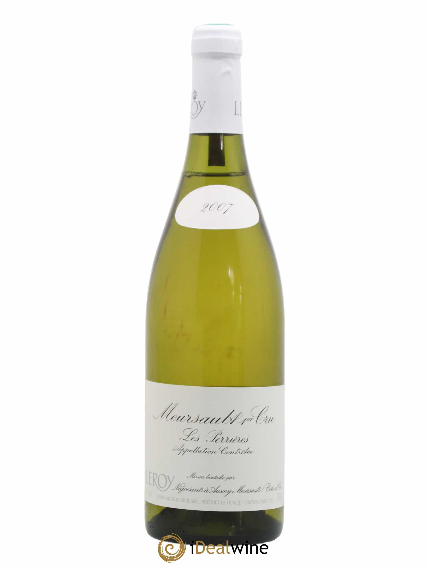 Meursault 1er Cru Perrières Leroy SA 2007 - Posten von 1 Flasche - 0