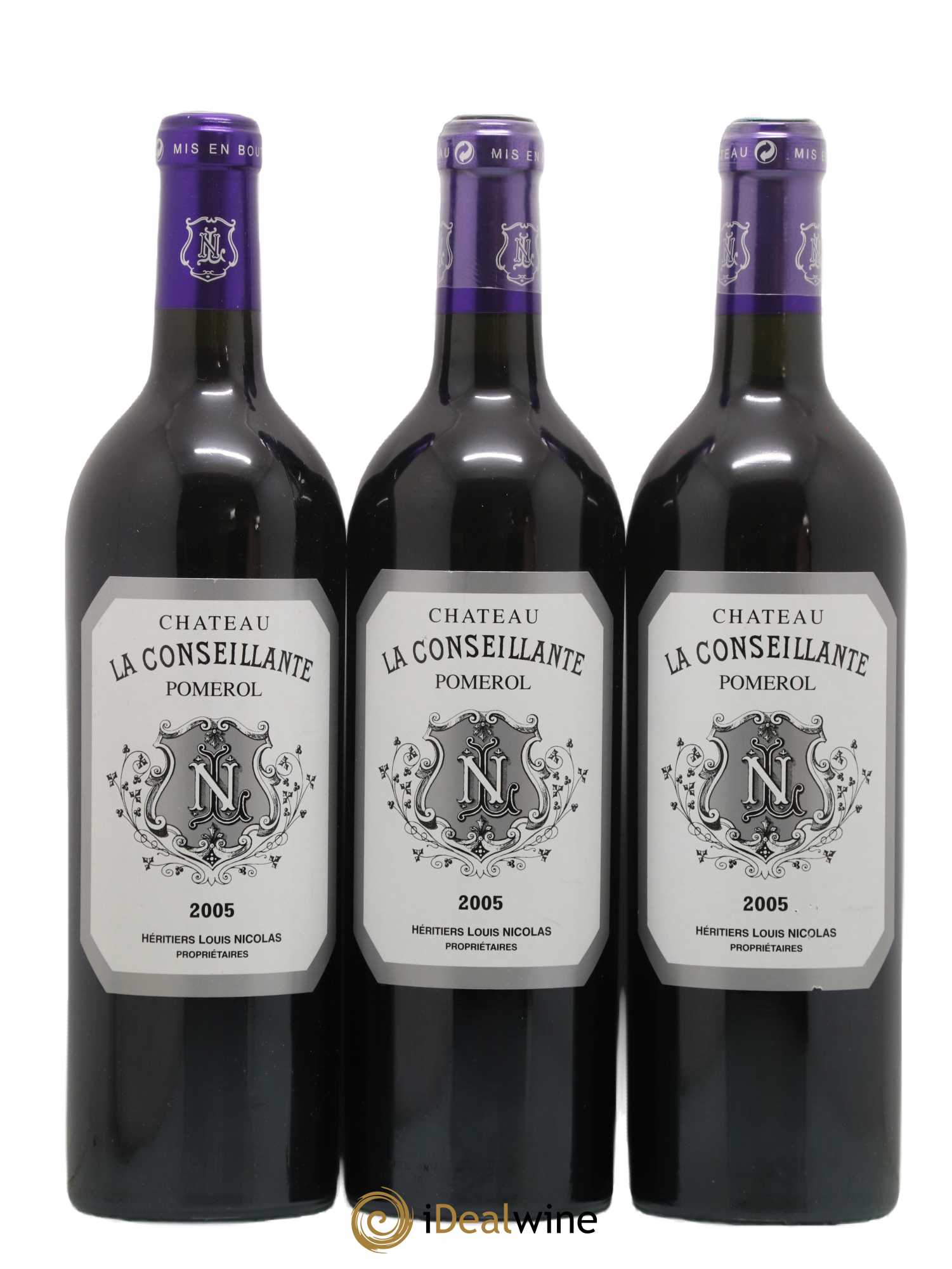 Château la Conseillante 2005 - Lot de 3 bouteilles - 0