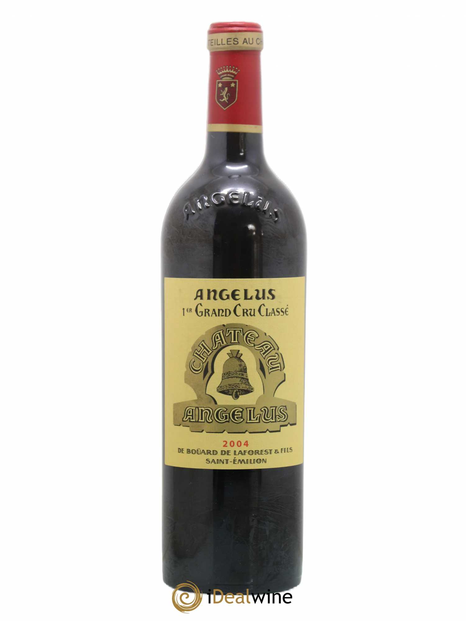 Château Angélus 1er Grand Cru Classé A 2004 - Lot de 1 bouteille - 0