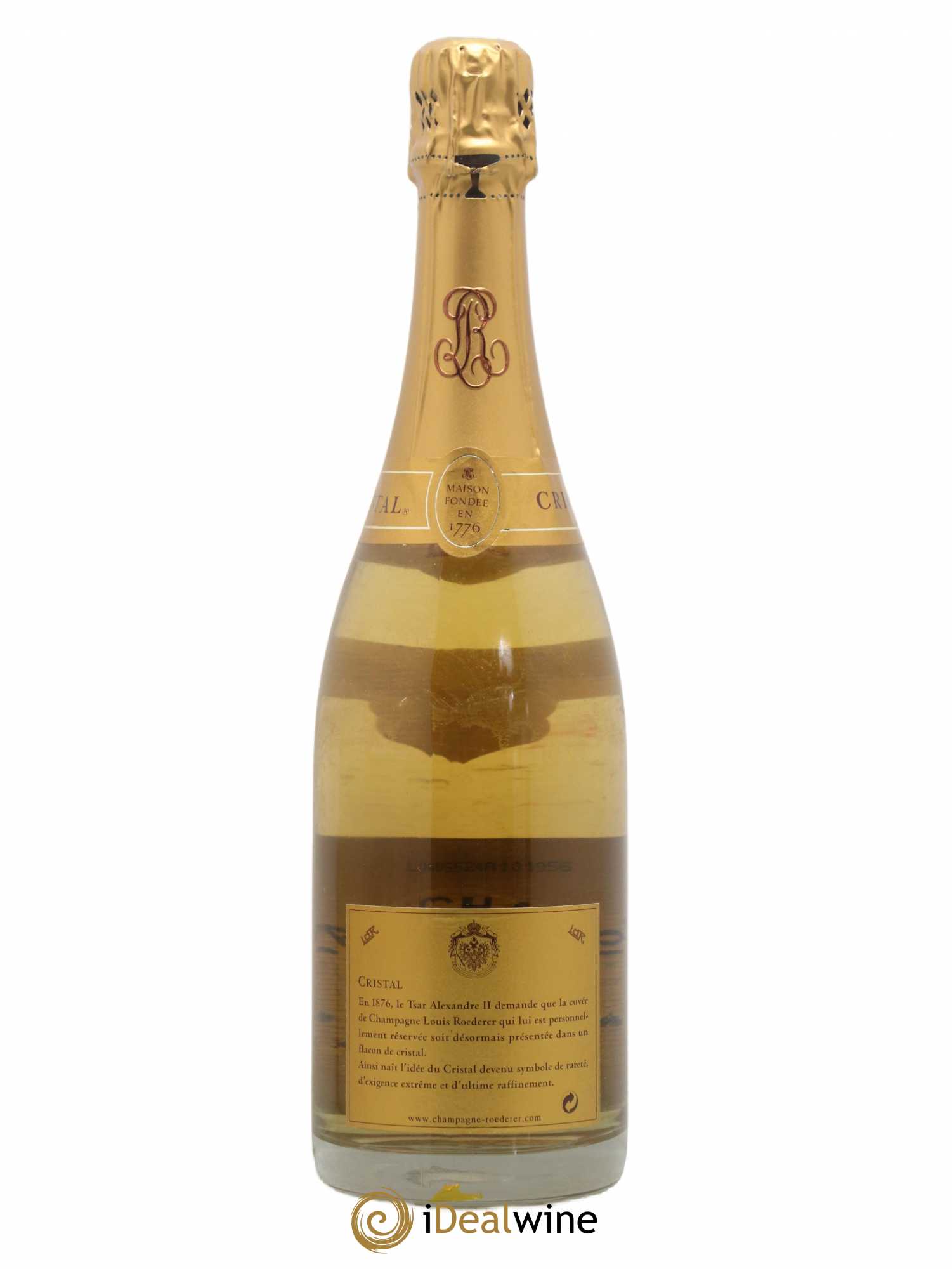 Cristal Louis Roederer 1997 - Lot de 1 bouteille - 1