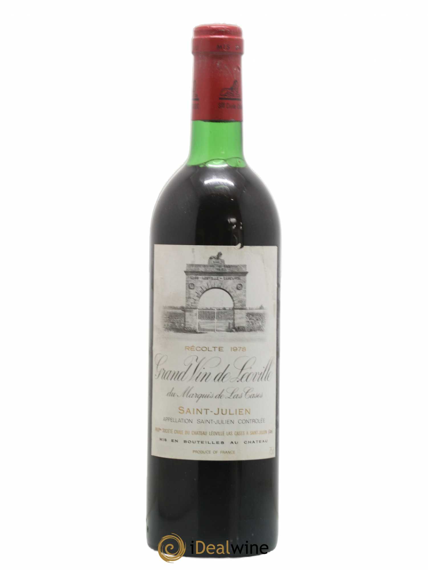 Château Léoville Las Cases 2ème Grand Cru Classé 1978 - Lot de 1 bouteille - 0