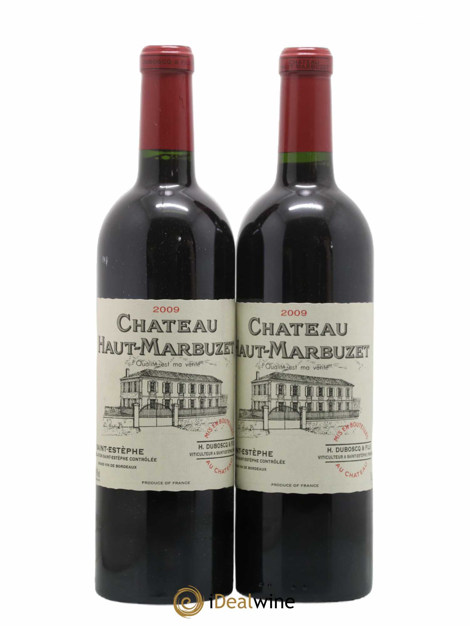 Château Haut Marbuzet 2009 - Lot de 2 bouteilles - 0
