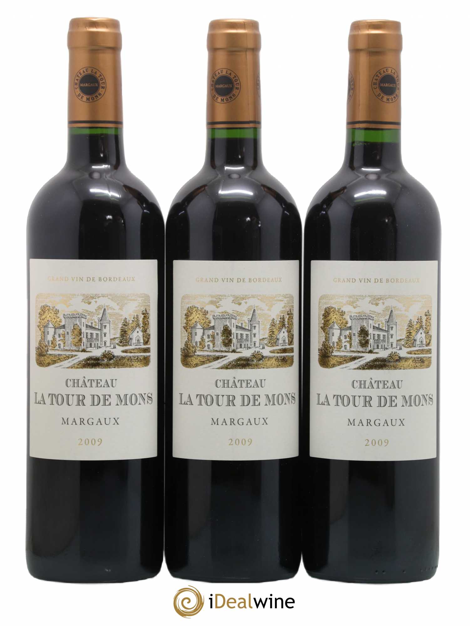 Château la Tour de Mons Cru Bourgeois 2009 - Lot de 6 bouteilles - 2