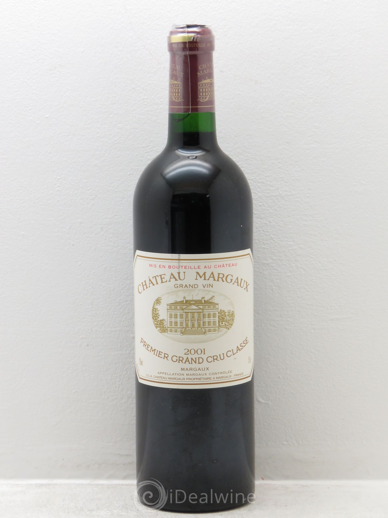 Château Margaux 1er Grand Cru Classé 2001 - Lot de 1 bouteille - 0