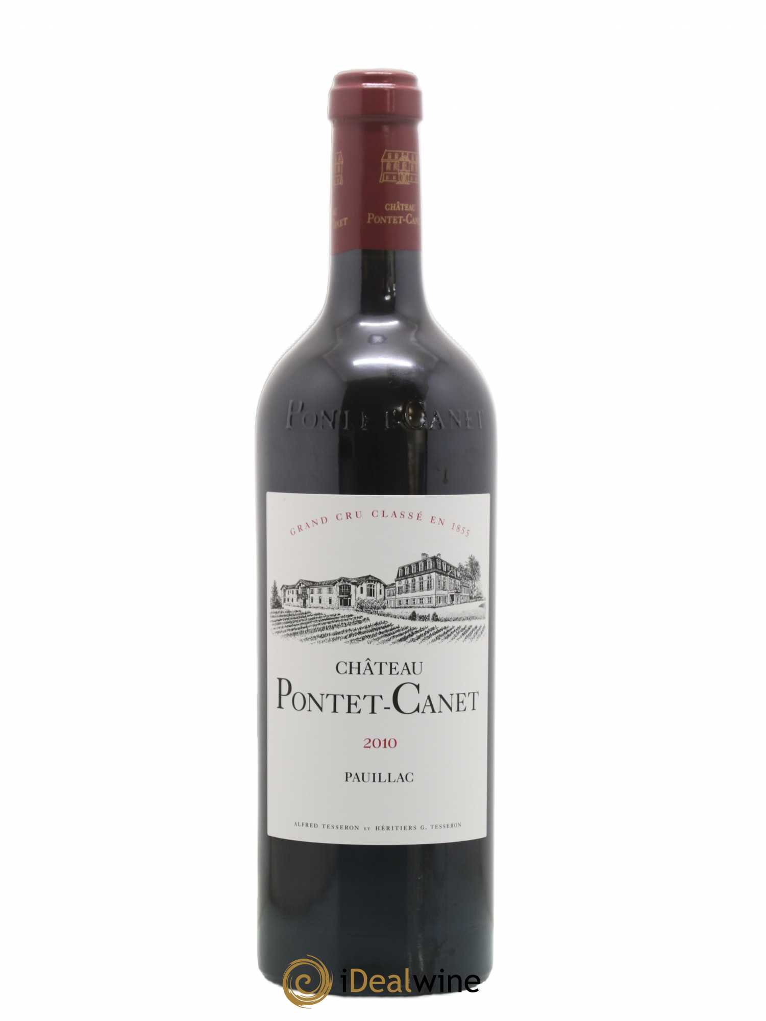 Château Pontet Canet 5ème Grand Cru Classé 2010 - Lot de 1 bouteille - 0