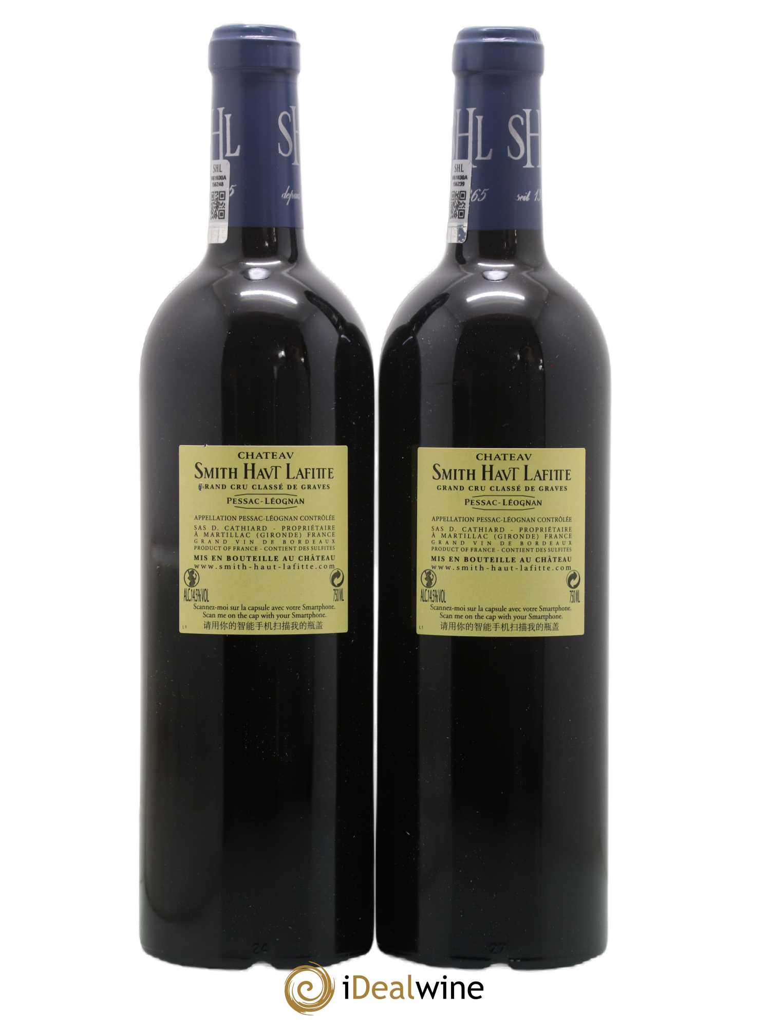 Château Smith Haut Lafitte Cru Classé de Graves 2009 - Lot de 2 bouteilles - 1
