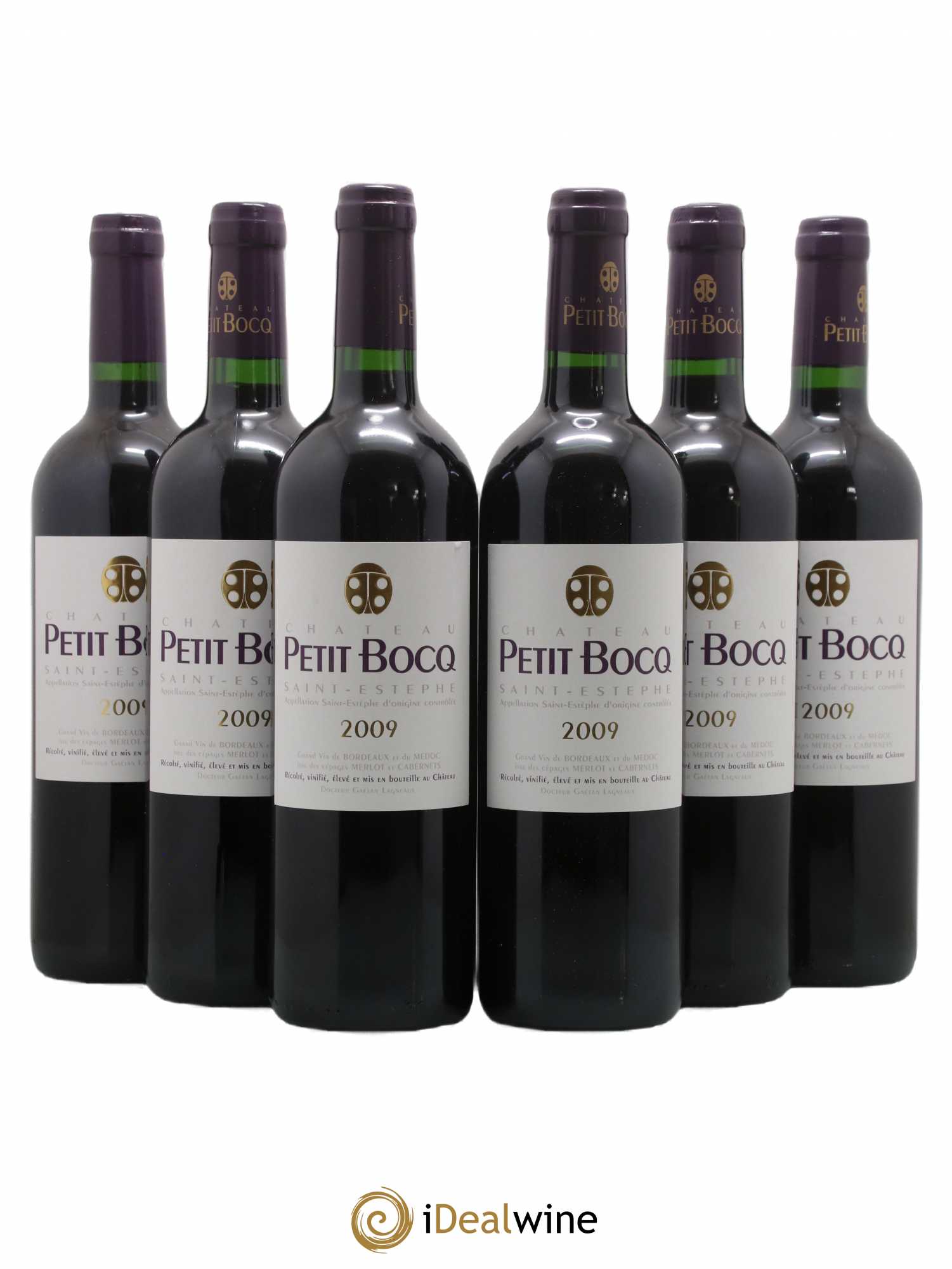 Château Petit Bocq Cru Bourgeois 2009 - Lot de 6 bouteilles - 0