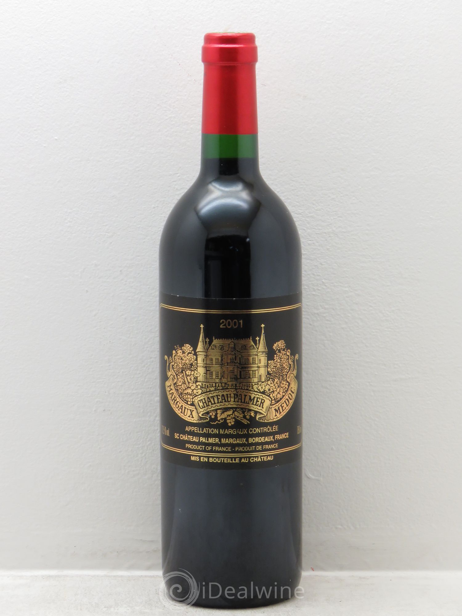Château Palmer 3ème Grand Cru Classé 2001 - Lot de 1 bouteille - 0
