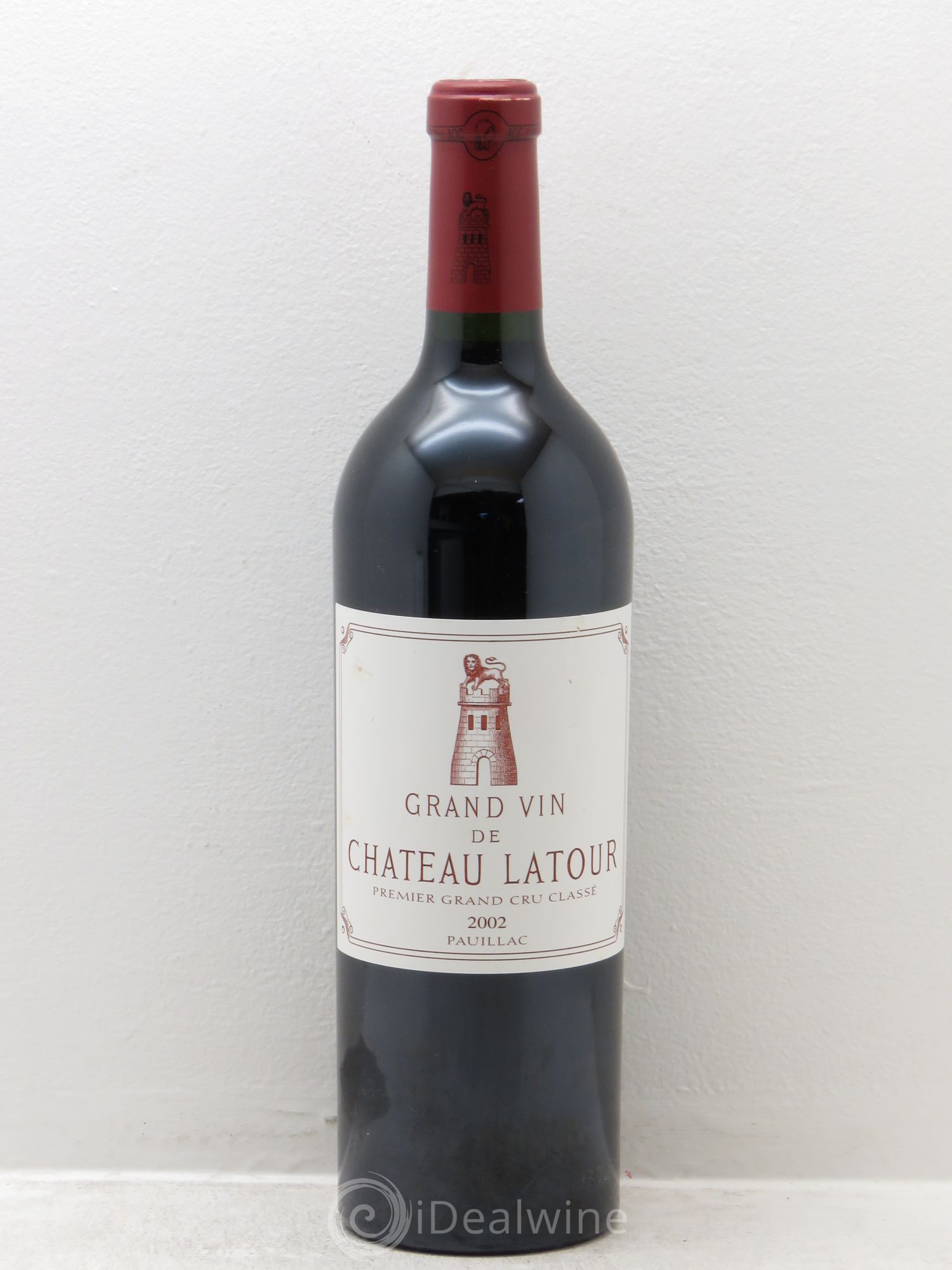Château Latour 1er Grand Cru Classé 2002 - Lot de 1 bouteille - 0