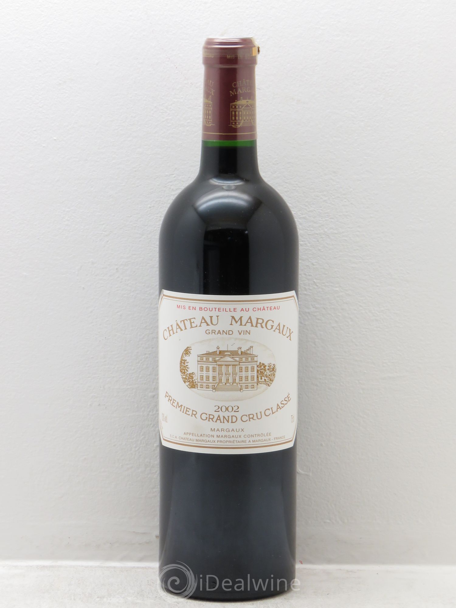 Château Margaux 1er Grand Cru Classé 2002 - Lot de 1 bouteille - 0