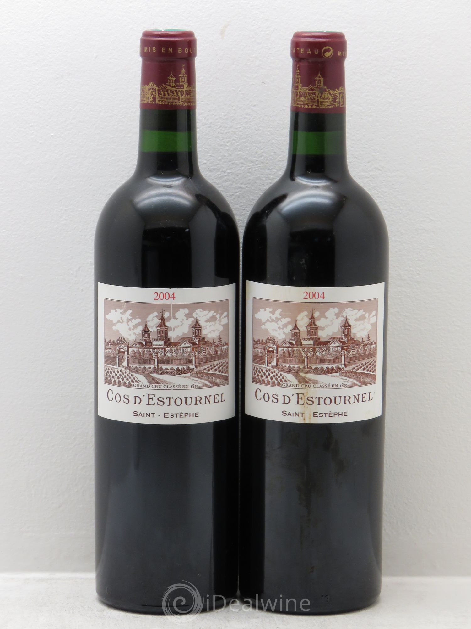 Cos d'Estournel 2ème Grand Cru Classé 2004 - Lot de 2 bouteilles - 0