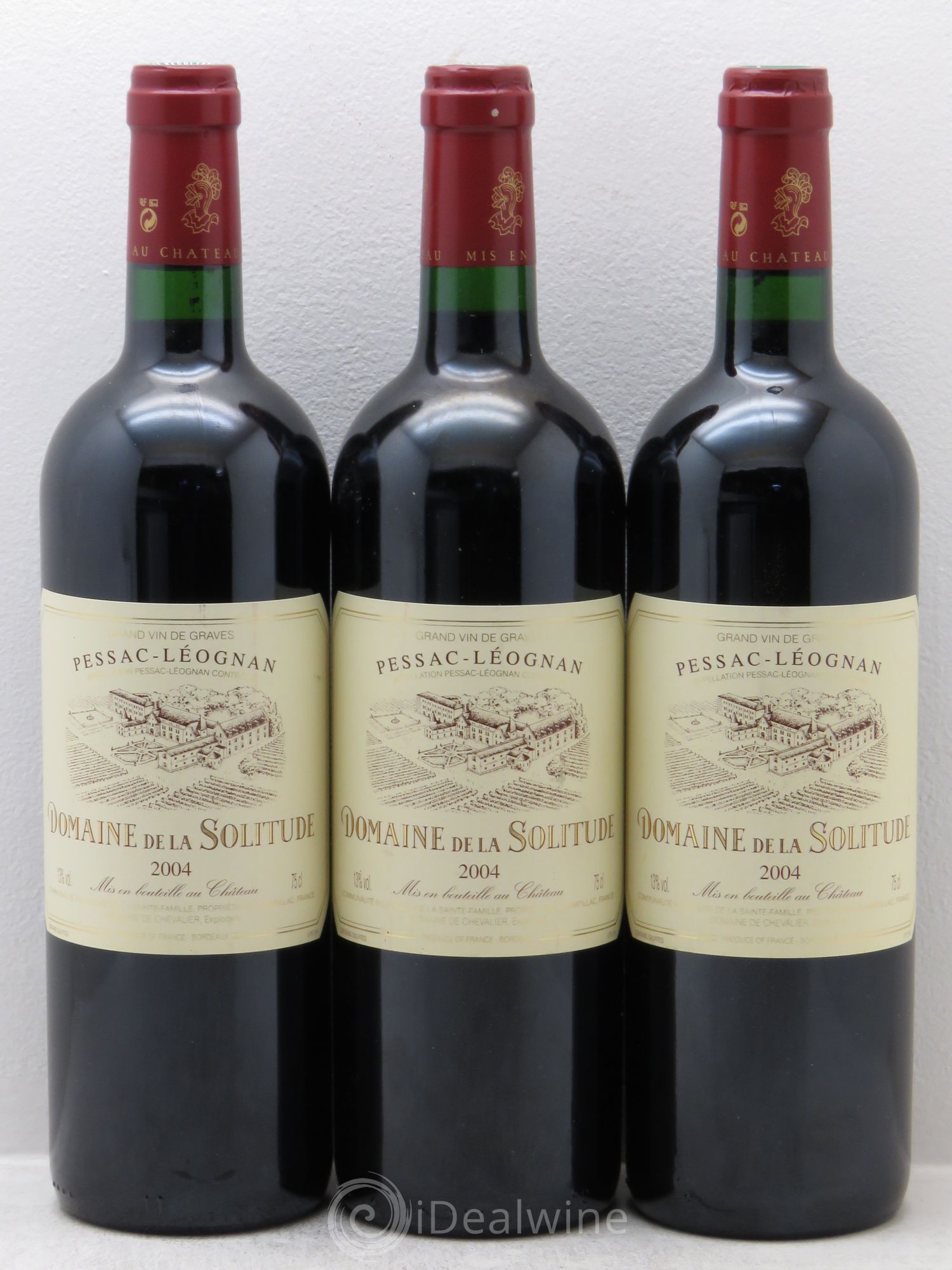 Domaine de la Solitude 2004 - Lot de 3 bouteilles - 0