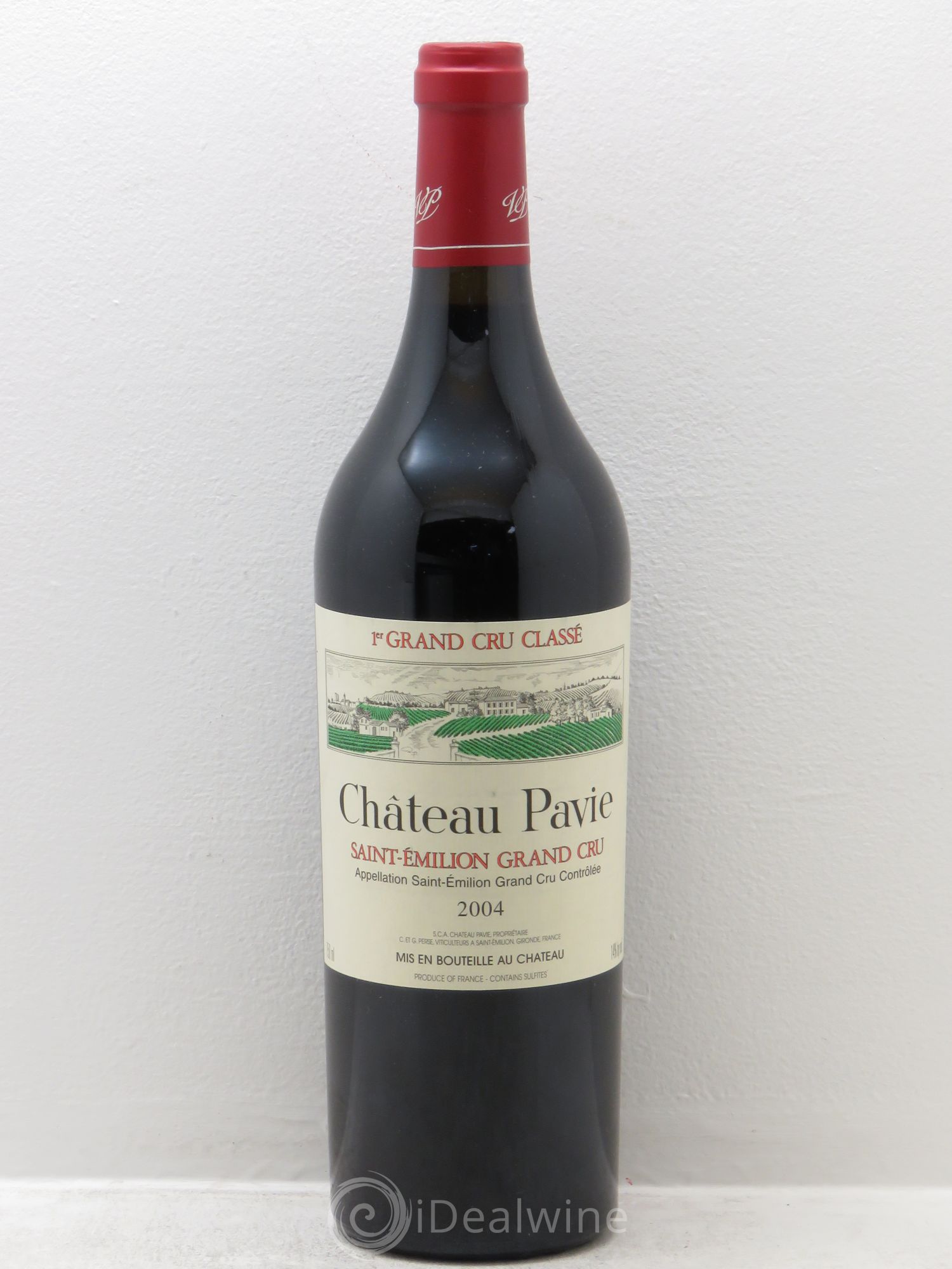 Château Pavie 1er Grand Cru Classé A 2004 - Lot de 1 bouteille - 0