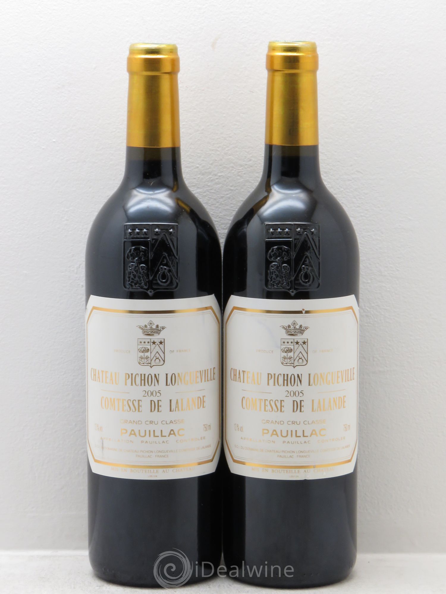 Château Pichon Longueville Comtesse de Lalande 2ème Grand Cru Classé 2005 - Lot de 2 bouteilles - 0