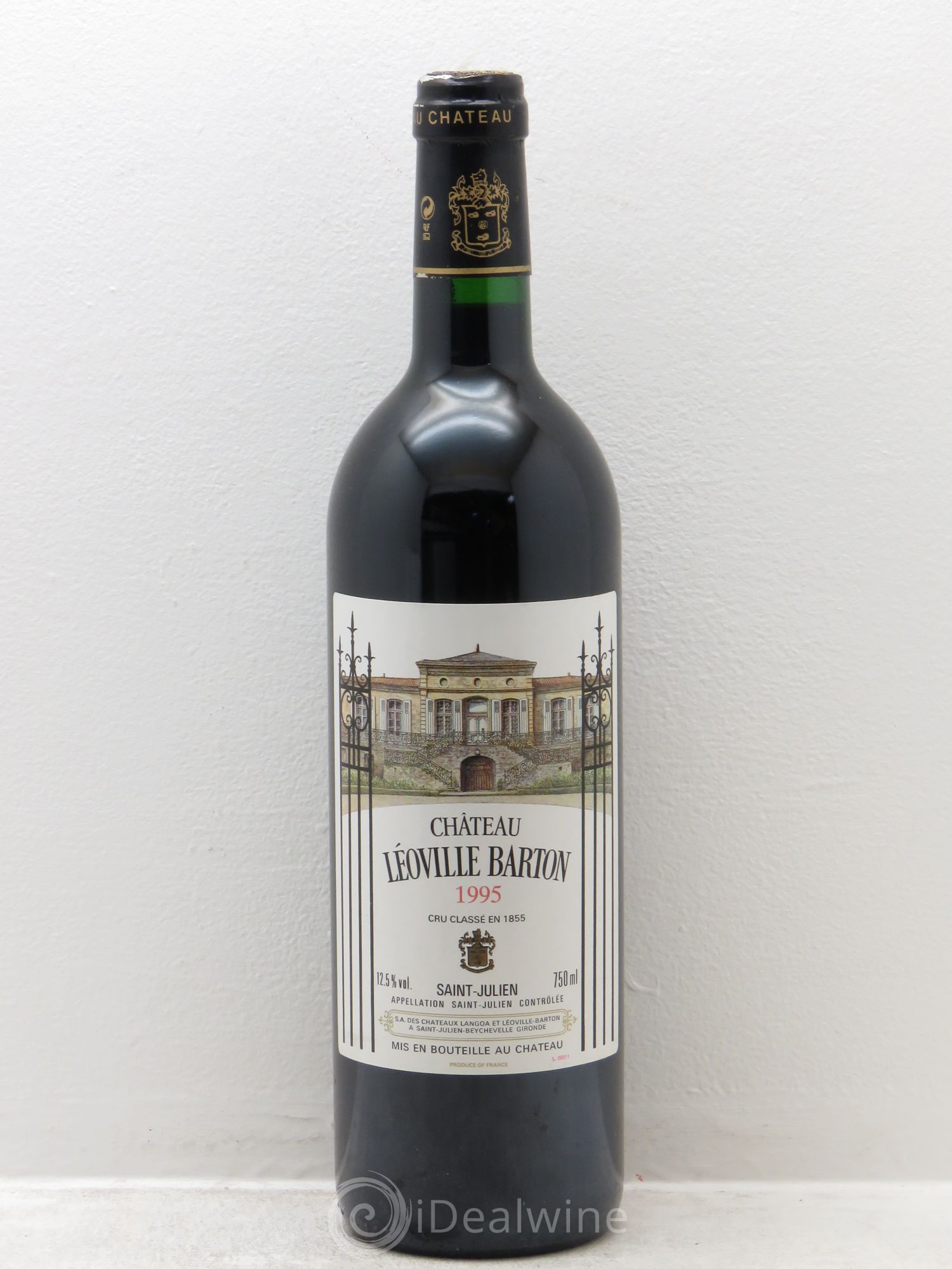 Château Léoville Barton 2ème Grand Cru Classé 1995 - Lot de 1 bouteille - 0